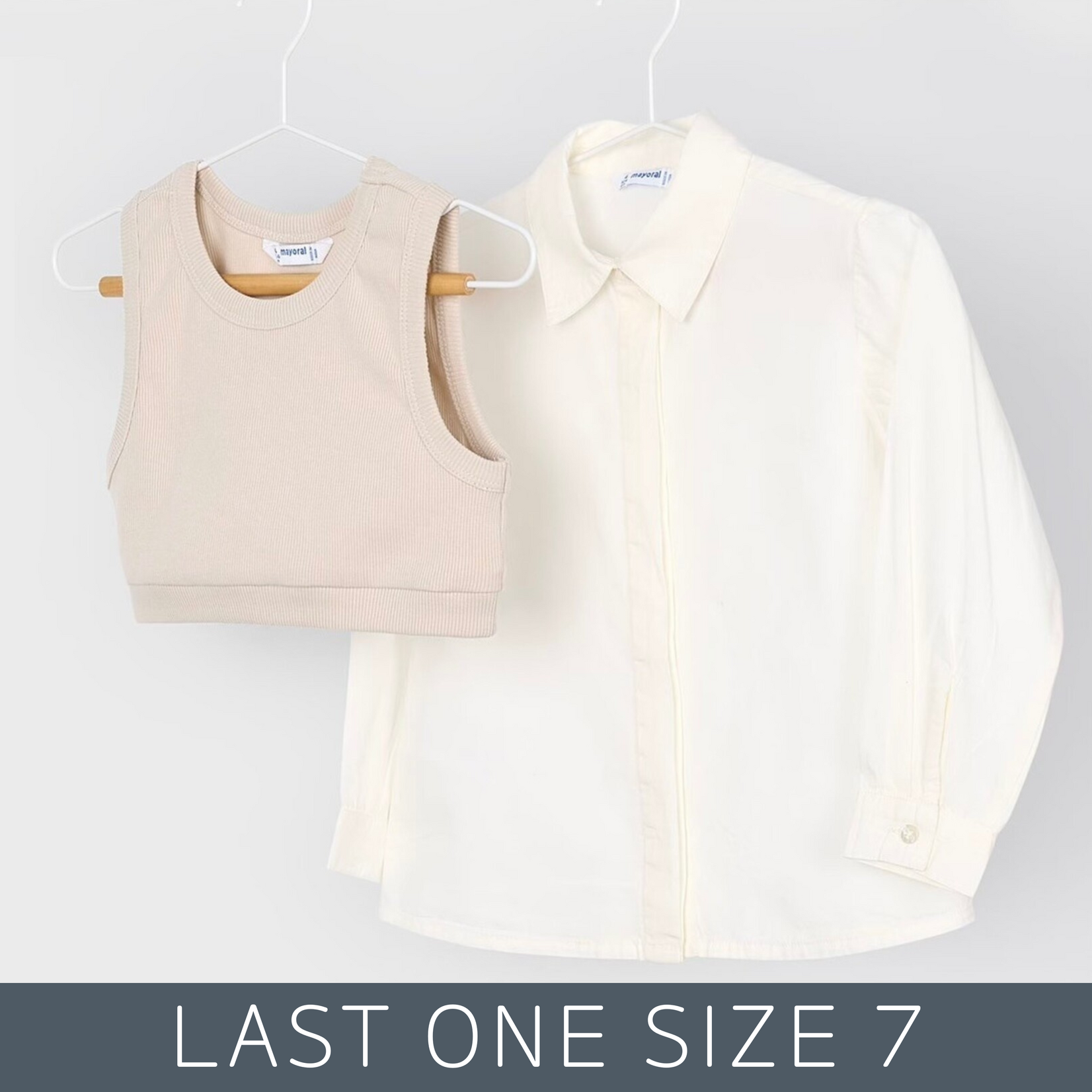 Mayoral Mayoral - Blouse And Vest Set
