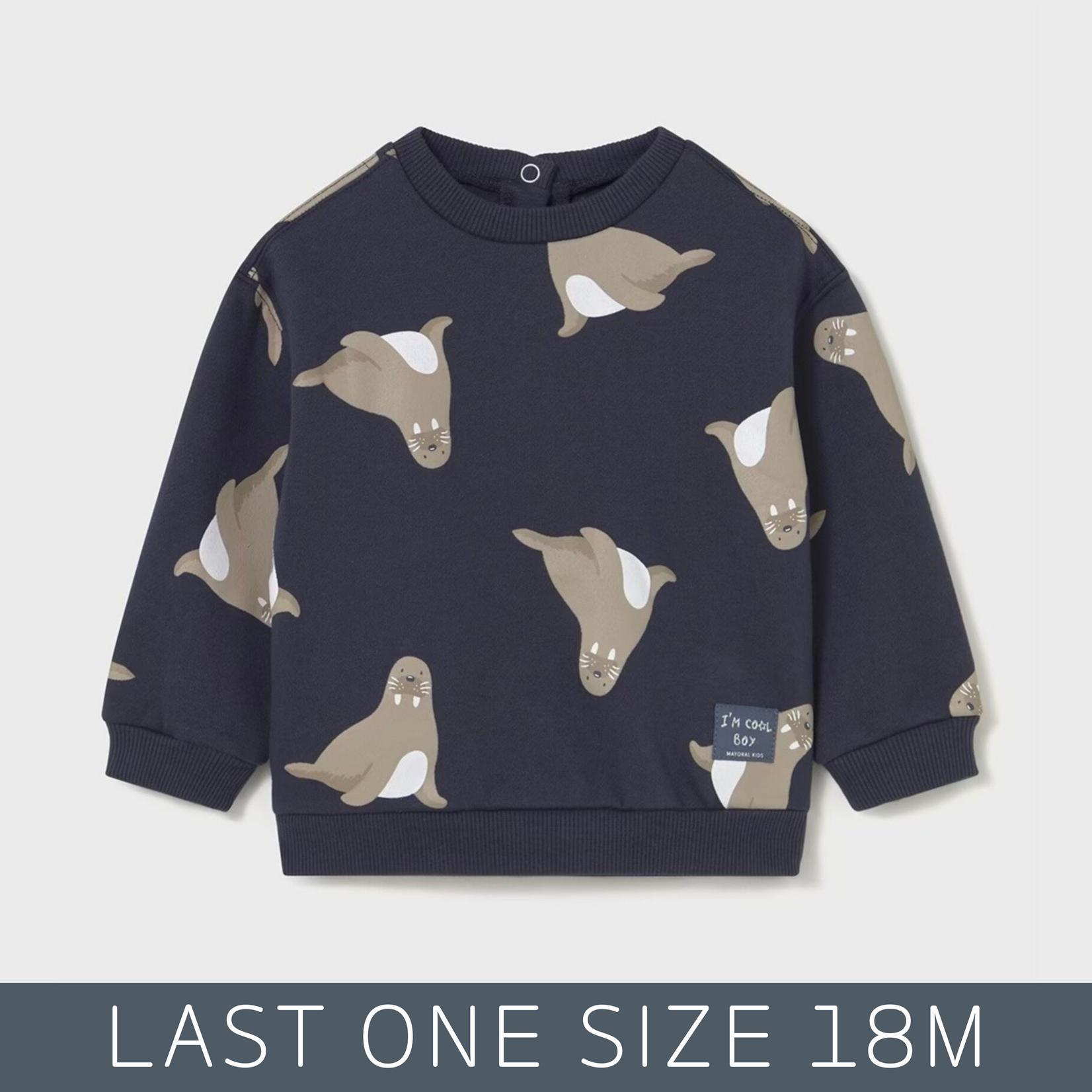 Mayoral Mayoral - Walrus Print Sweatshirt (2417)
