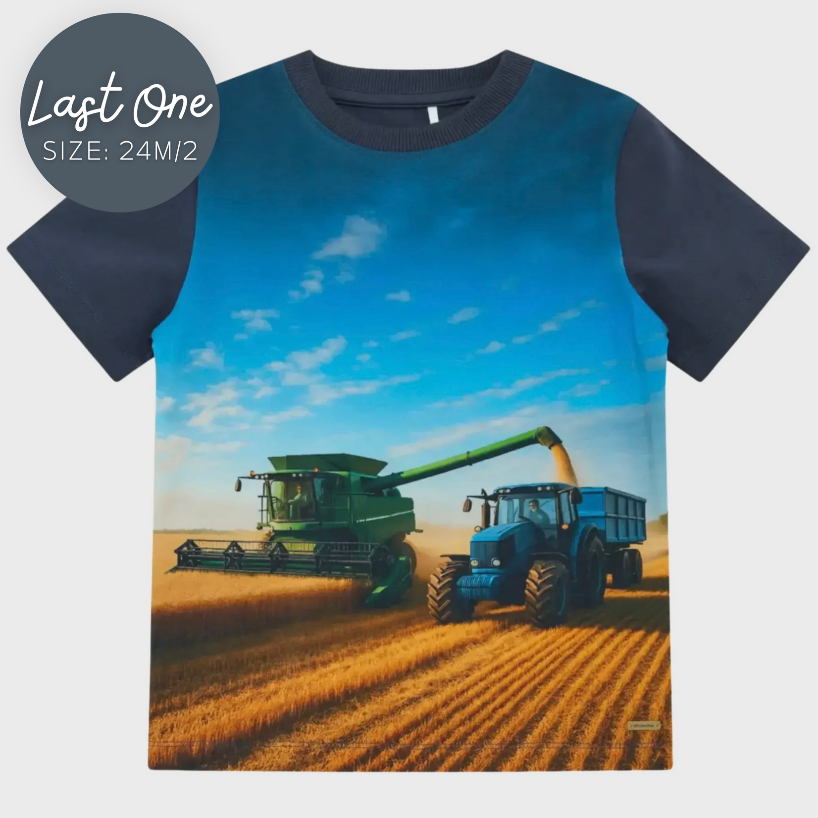 MinyMo Minymo - Combine & Grain Cart Tee