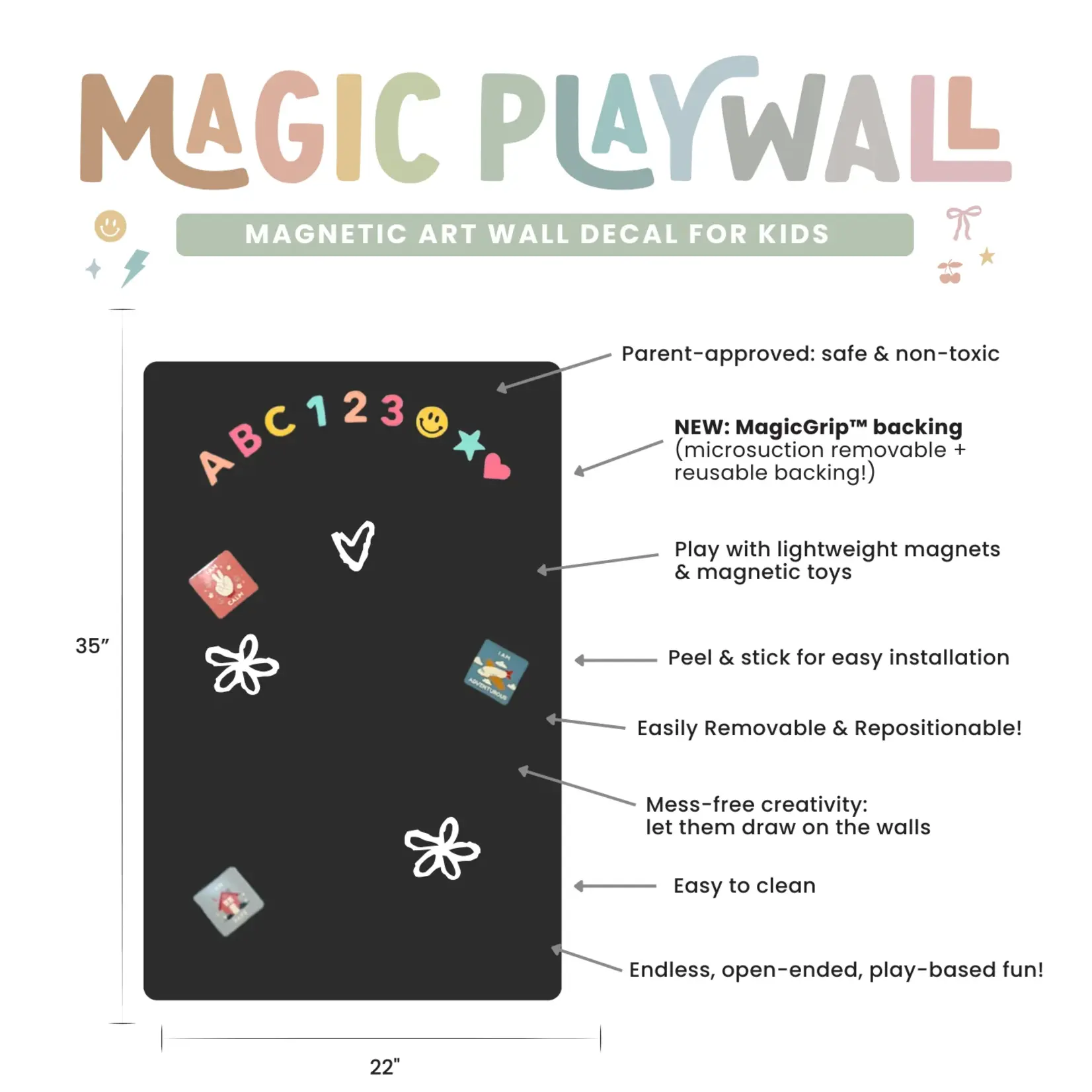 Cherrypick Cherrypick - Rectangle Magic Playwall (PRE-ORDER)