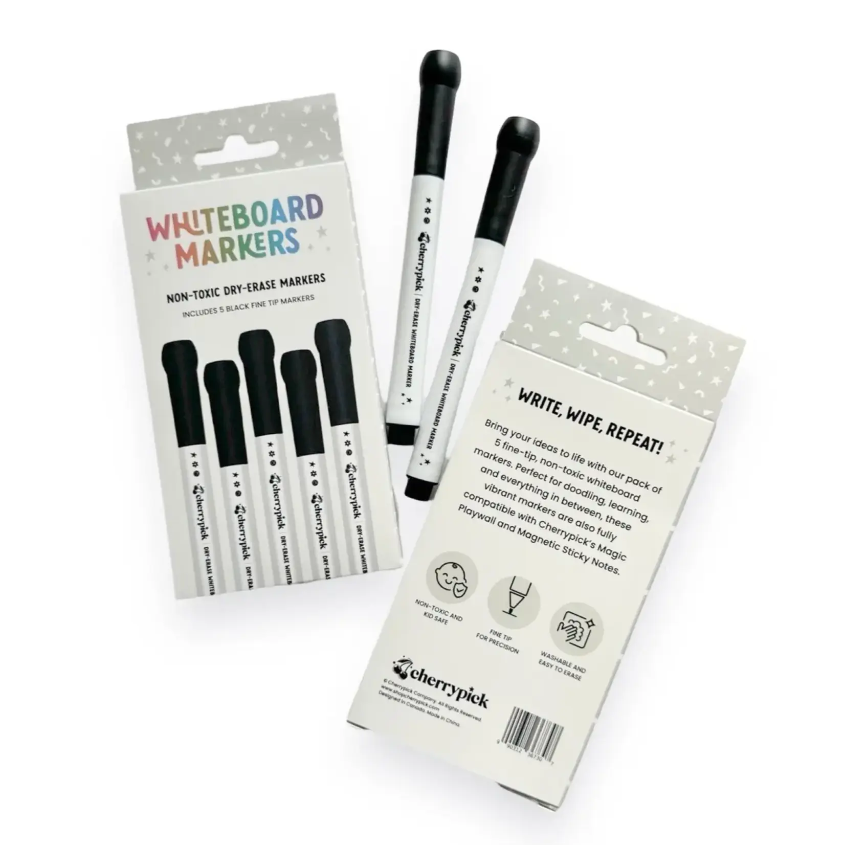 Cherrypick Cherrypick - Whiteboard Dry-Erase Markers (5pc) [PRE-ORDER]