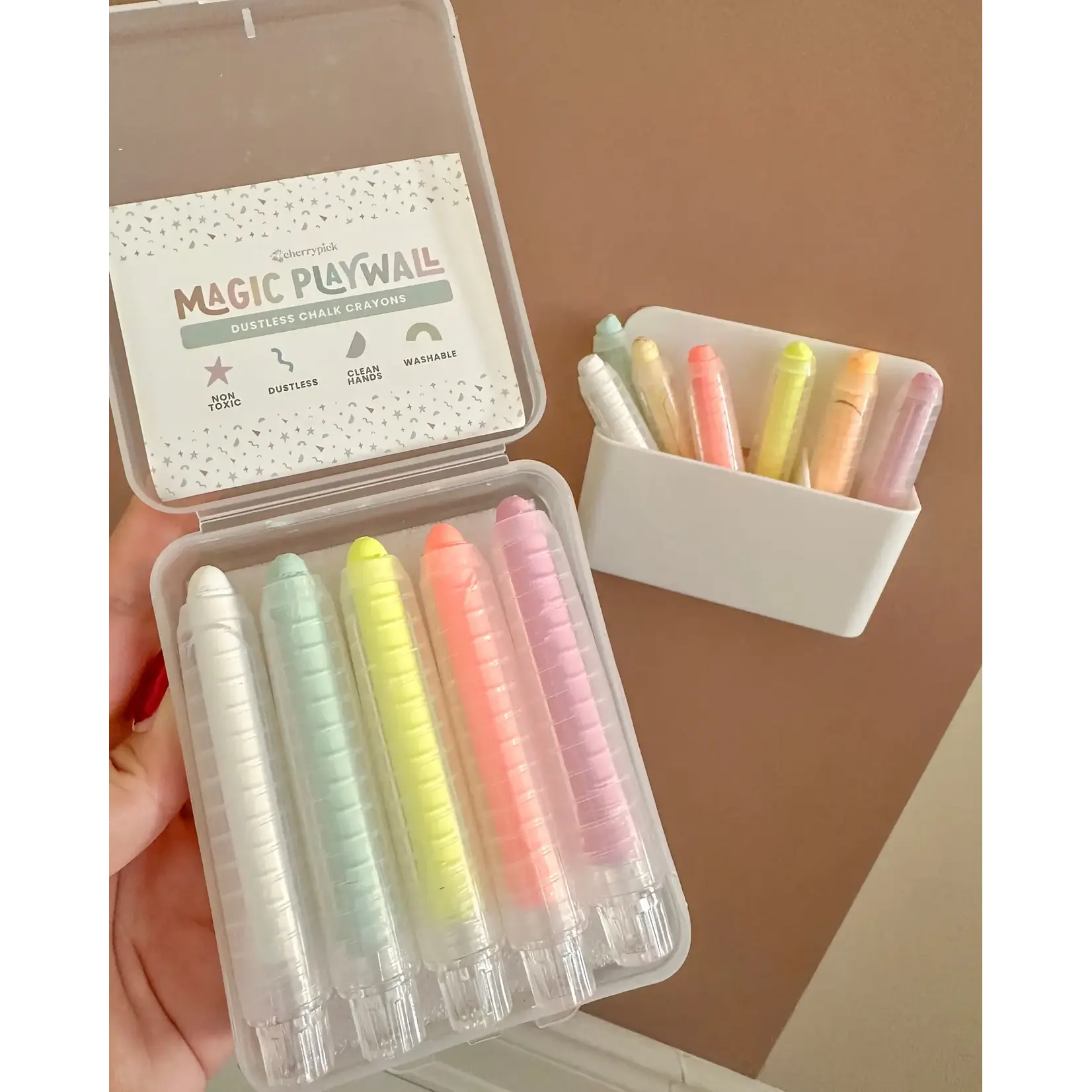 Cherrypick Cherrypick - Chalk Crayons + Magnetic Holder Bundle (PRE-ORDER)