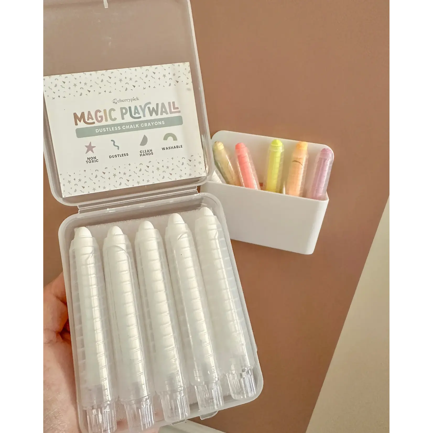Cherrypick Cherrypick - Chalk Crayons + Magnetic Holder Bundle (PRE-ORDER)