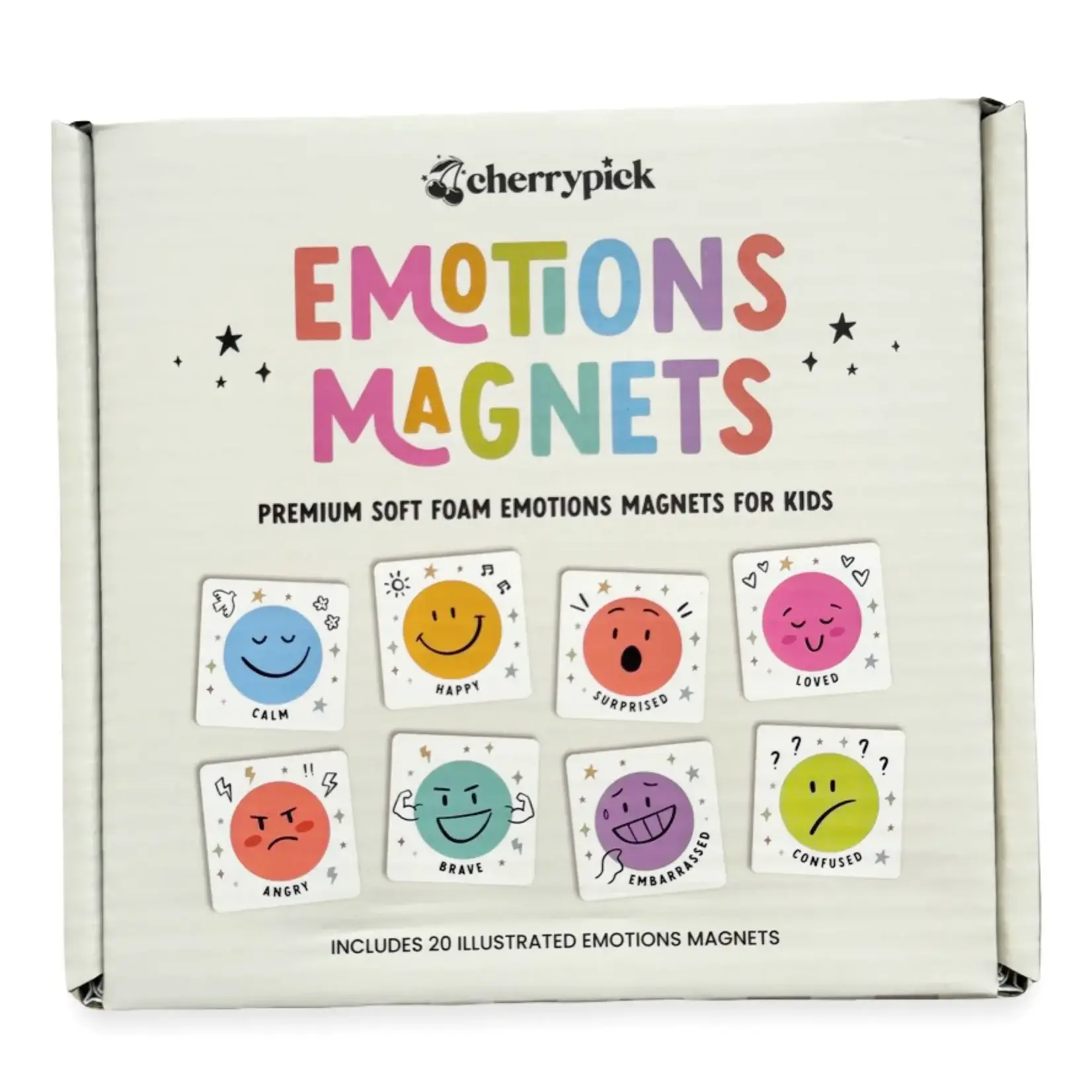 Cherrypick Cherrypick - Emotions Magnets - Soft Foam Magnets (20pc set) [PRE-ORDER]
