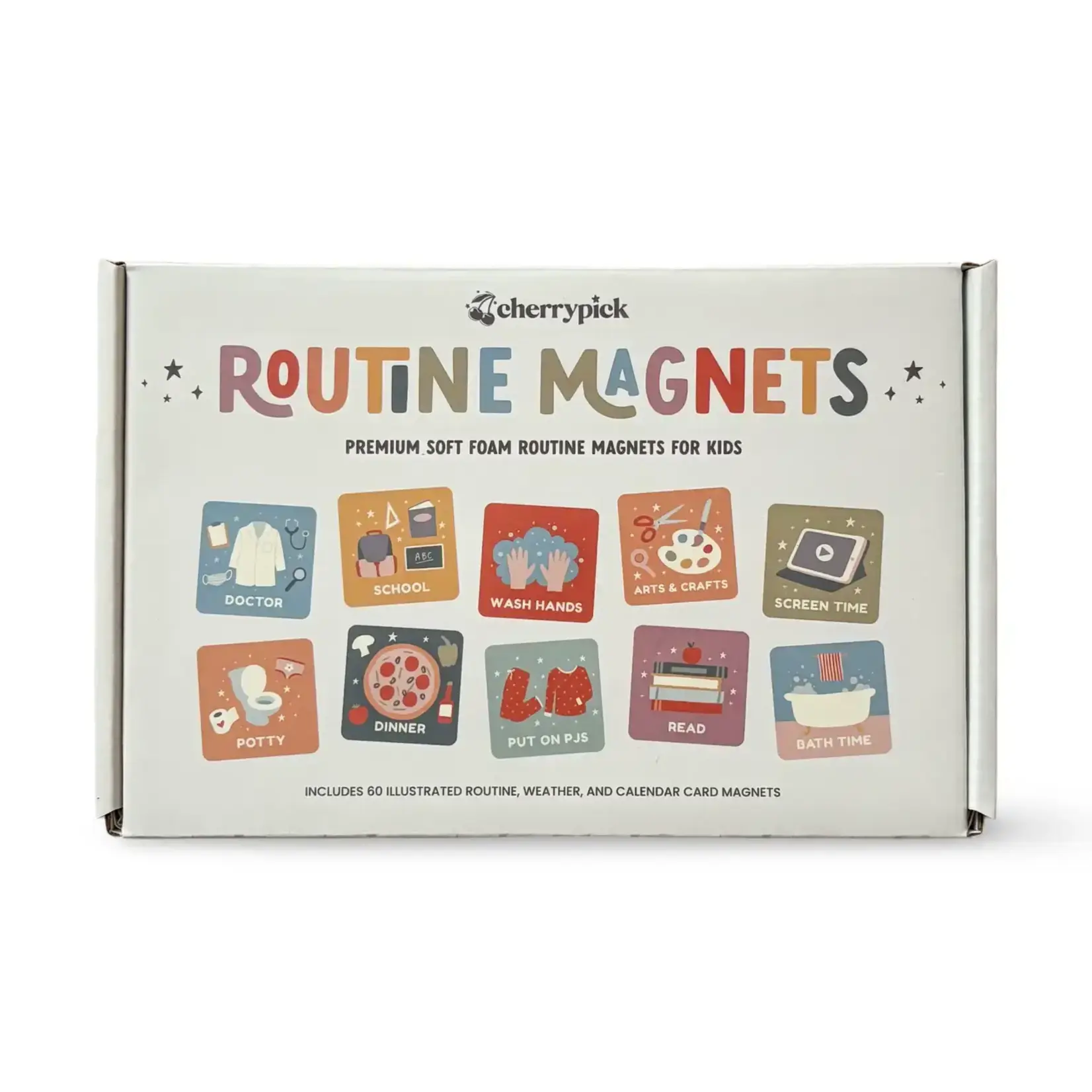 Cherrypick Cherrypick - Routine Magnets - Soft Foam Magnetic Set (60 Pc Set) [PRE-ORDER]