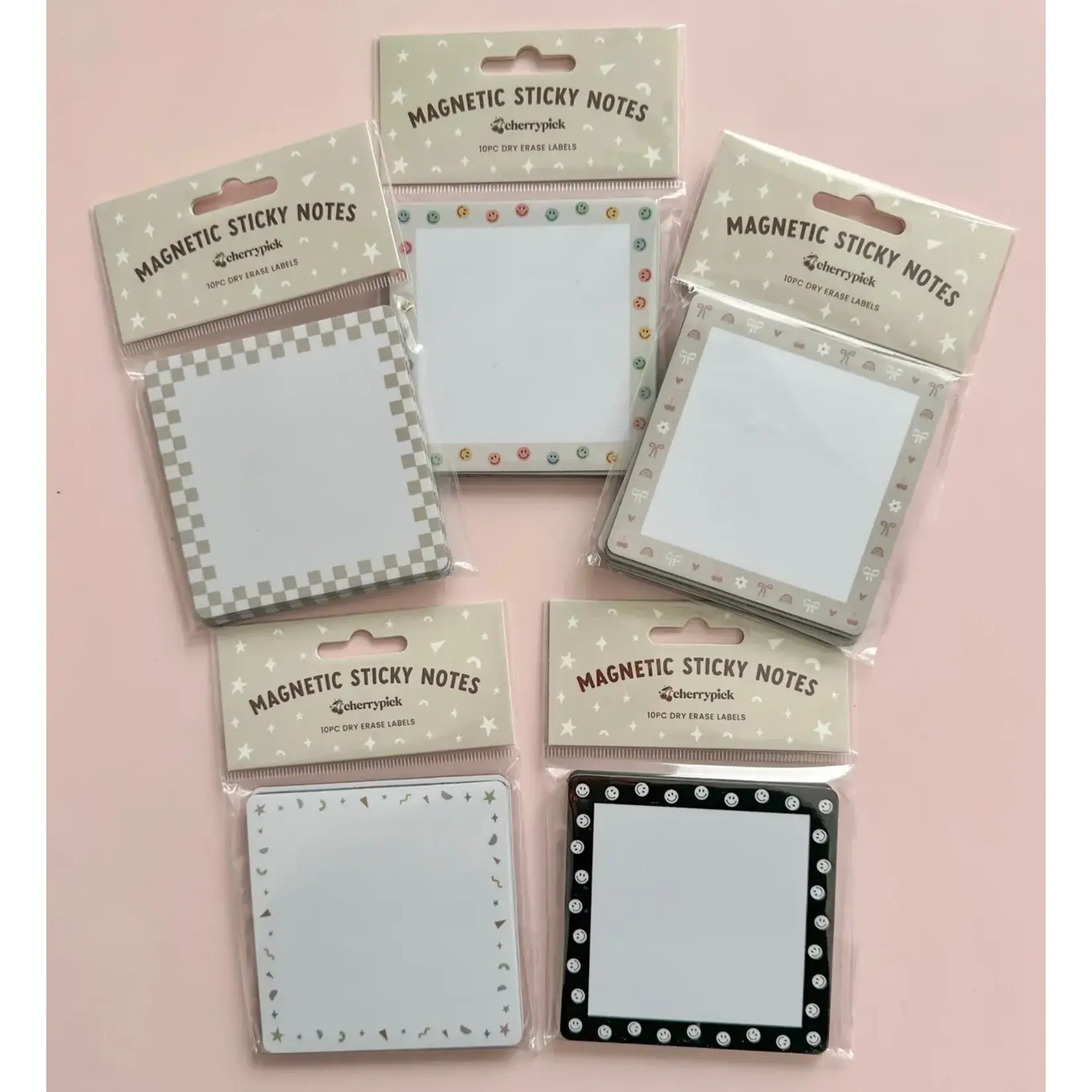 Cherrypick Cherrypick - Magnetic Sticky Notes (10pc Dry Erase Labels) [PRE-ORDER]