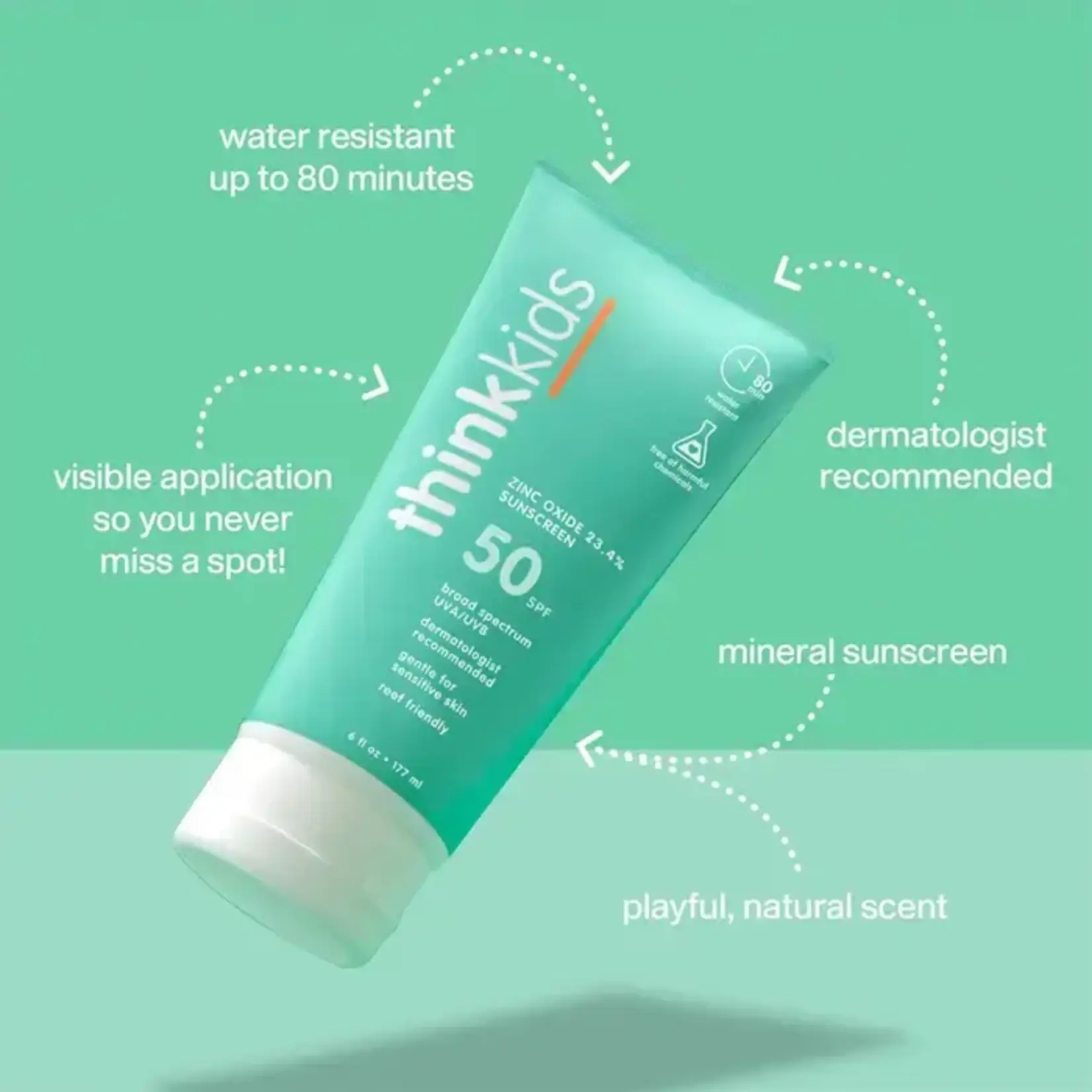 Thinkbaby Think Kids - Mineral Based Sunscreen SPF 50+