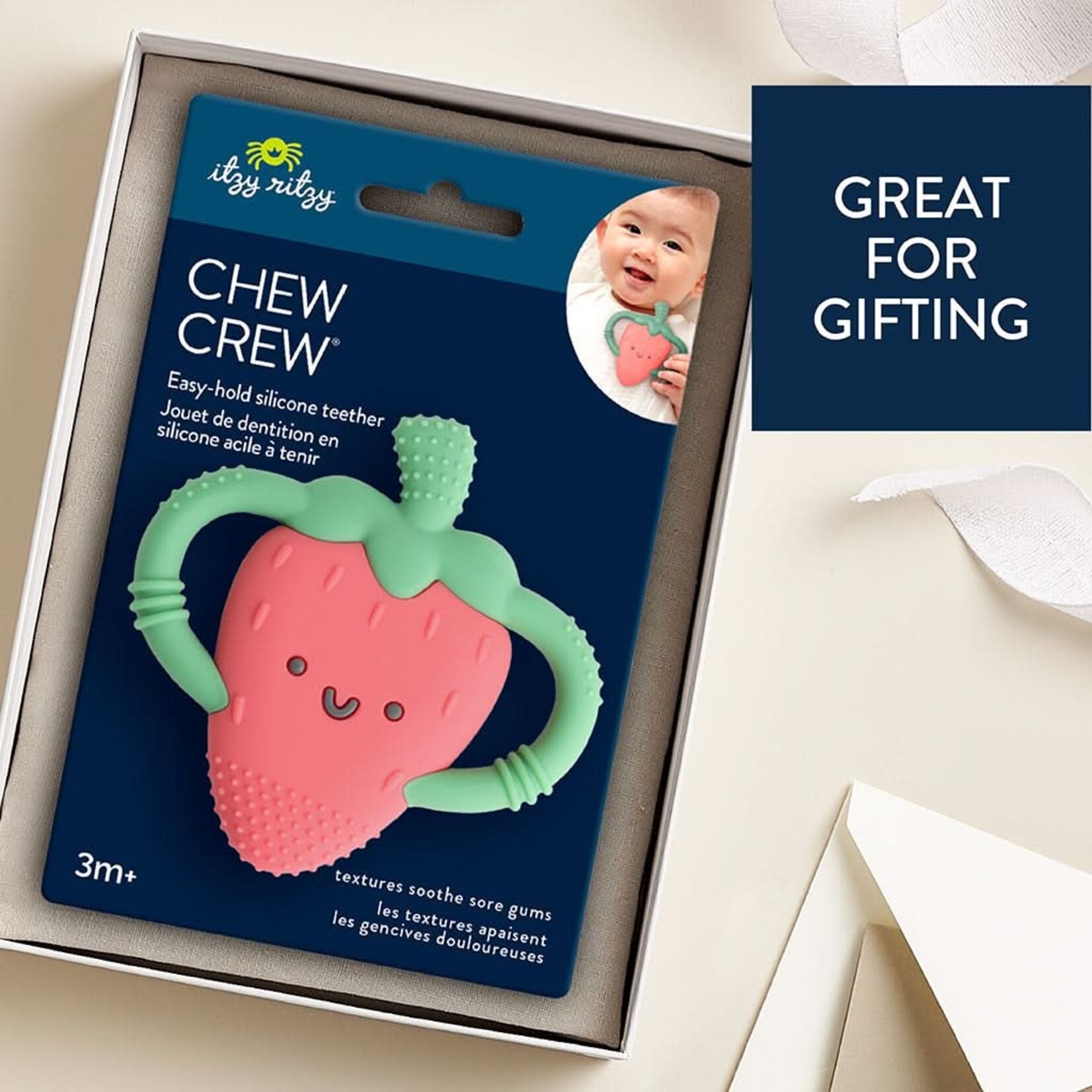 Itzy Ritzy Itzy Ritzy - Strawberry Chew Crew