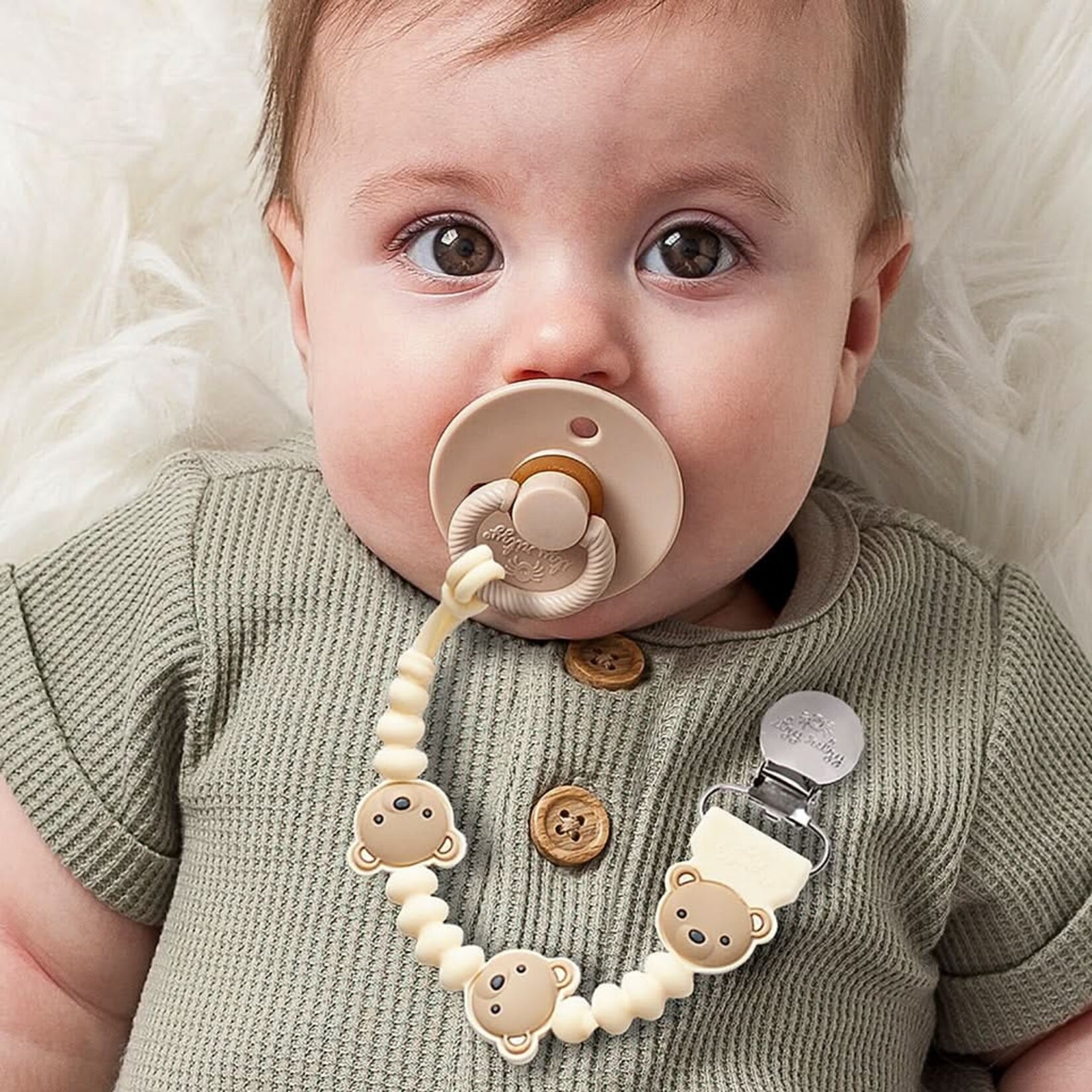 Itzy Ritzy Itzy Ritzy - Sweetie Strap Bear