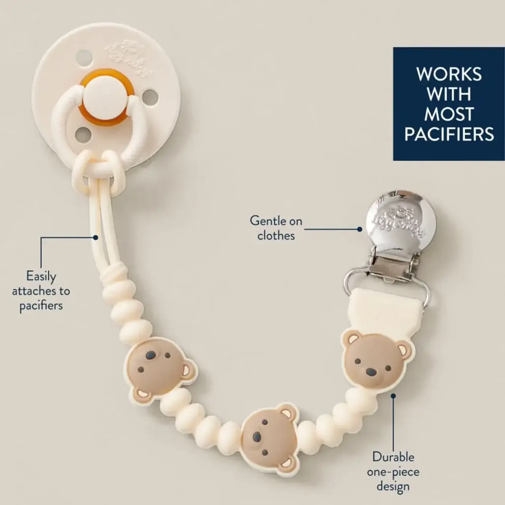 Itzy Ritzy Itzy Ritzy - Sweetie Strap Bear