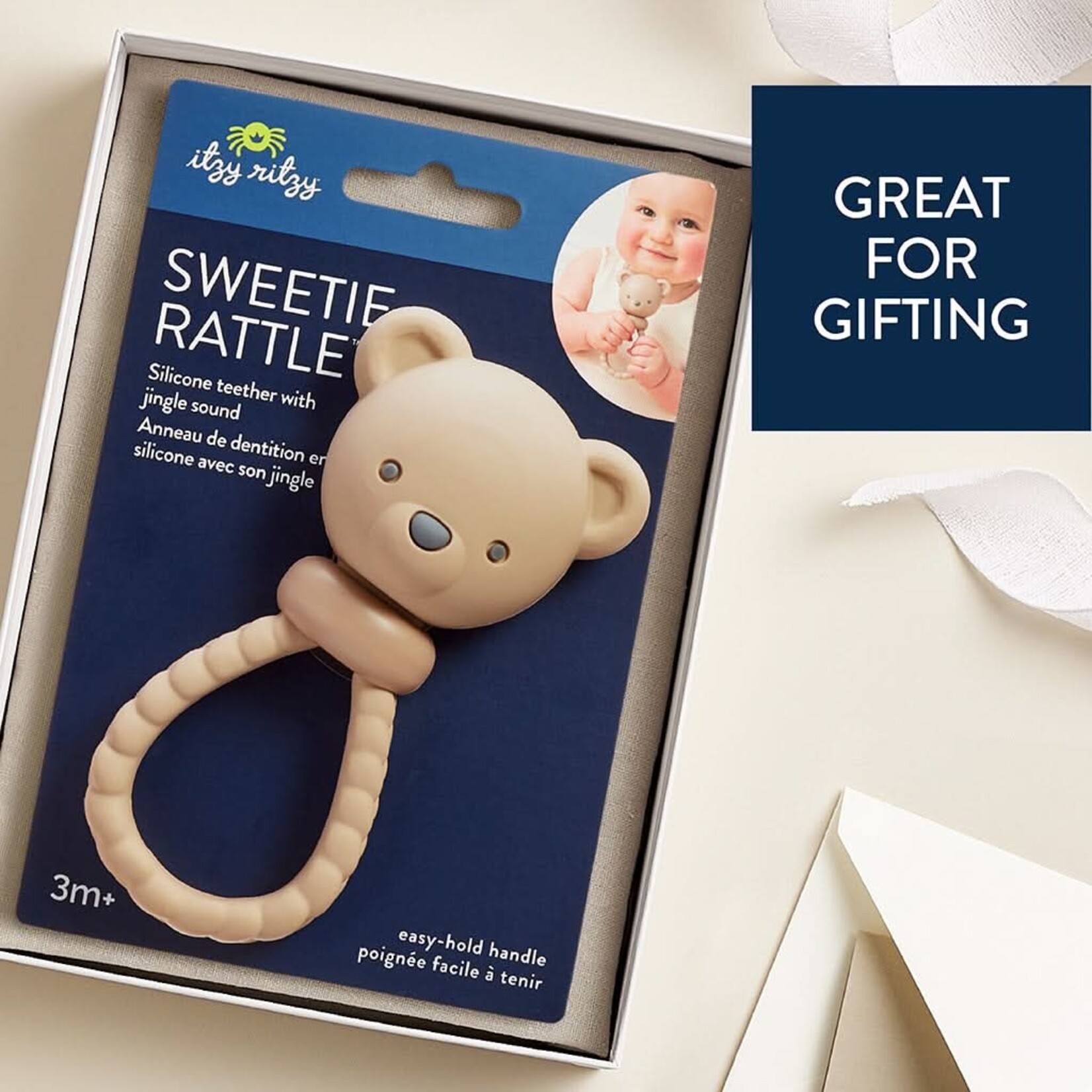 Itzy Ritzy Itzy Ritzy - Bear Sweetie Rattle