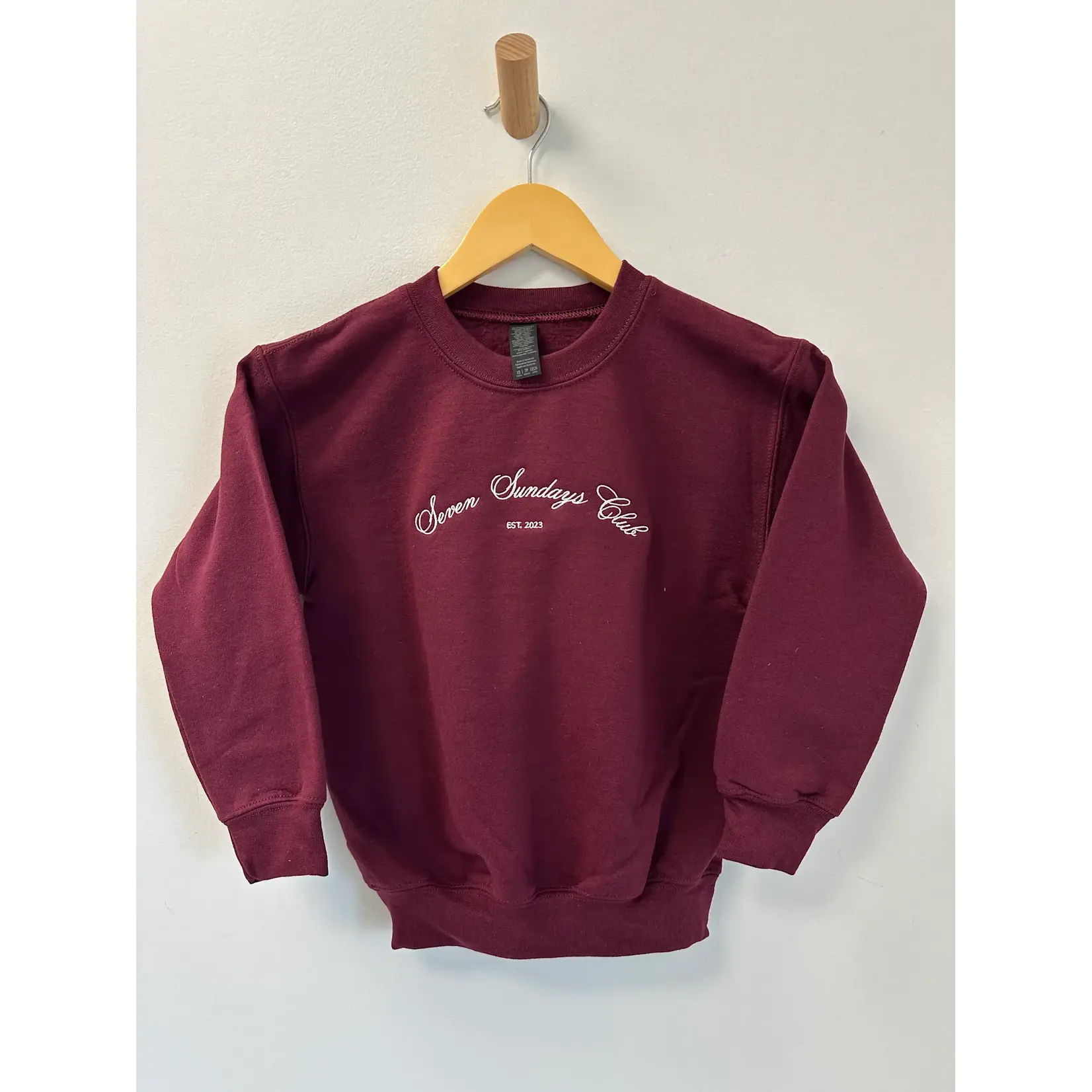 Seven Sundays Seven Sundays - Seven Sundays Club Crewneck