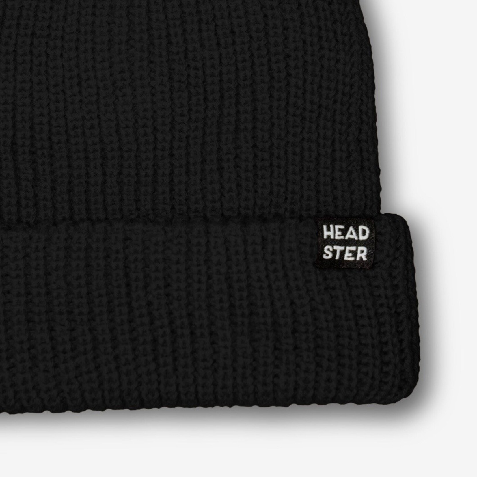 Headster Headster - Black Minimal Beanie