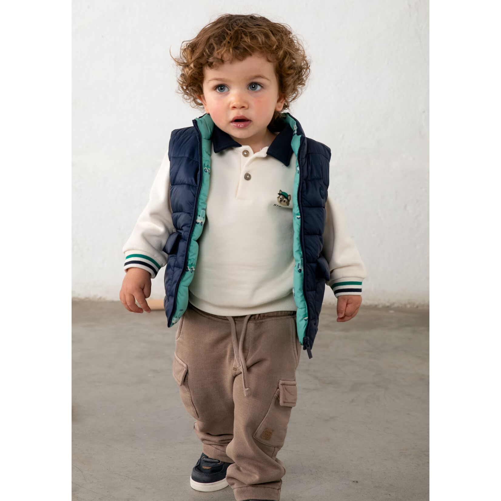 Mayoral Mayoral - Reversible Printed Vest  (2378)