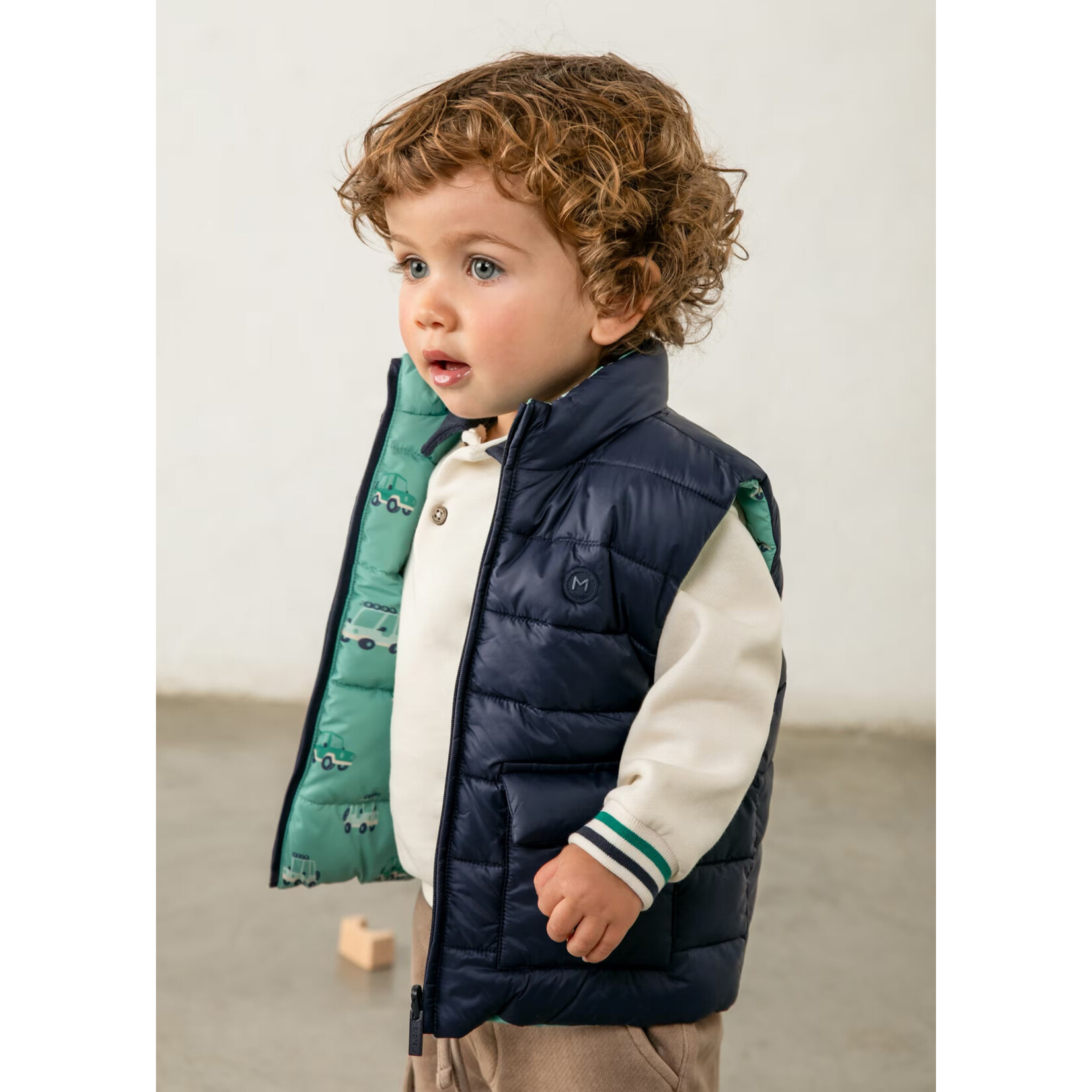 Mayoral Mayoral - Reversible Printed Vest  (2378)