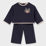 Mayoral Mayoral - Embroidered Sweater + Pants Set (2558)