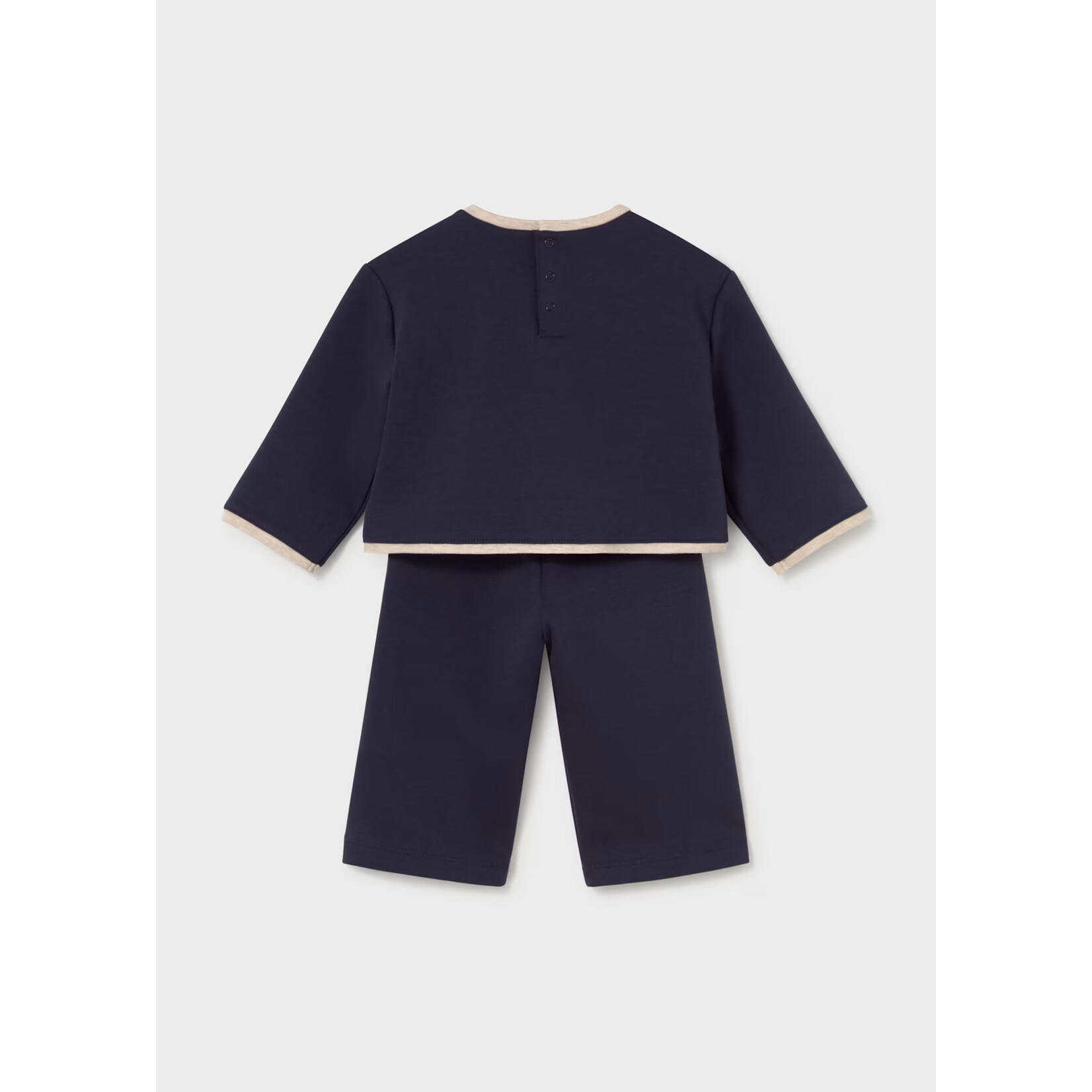 Mayoral Mayoral - Embroidered Sweater + Pants Set (2558)