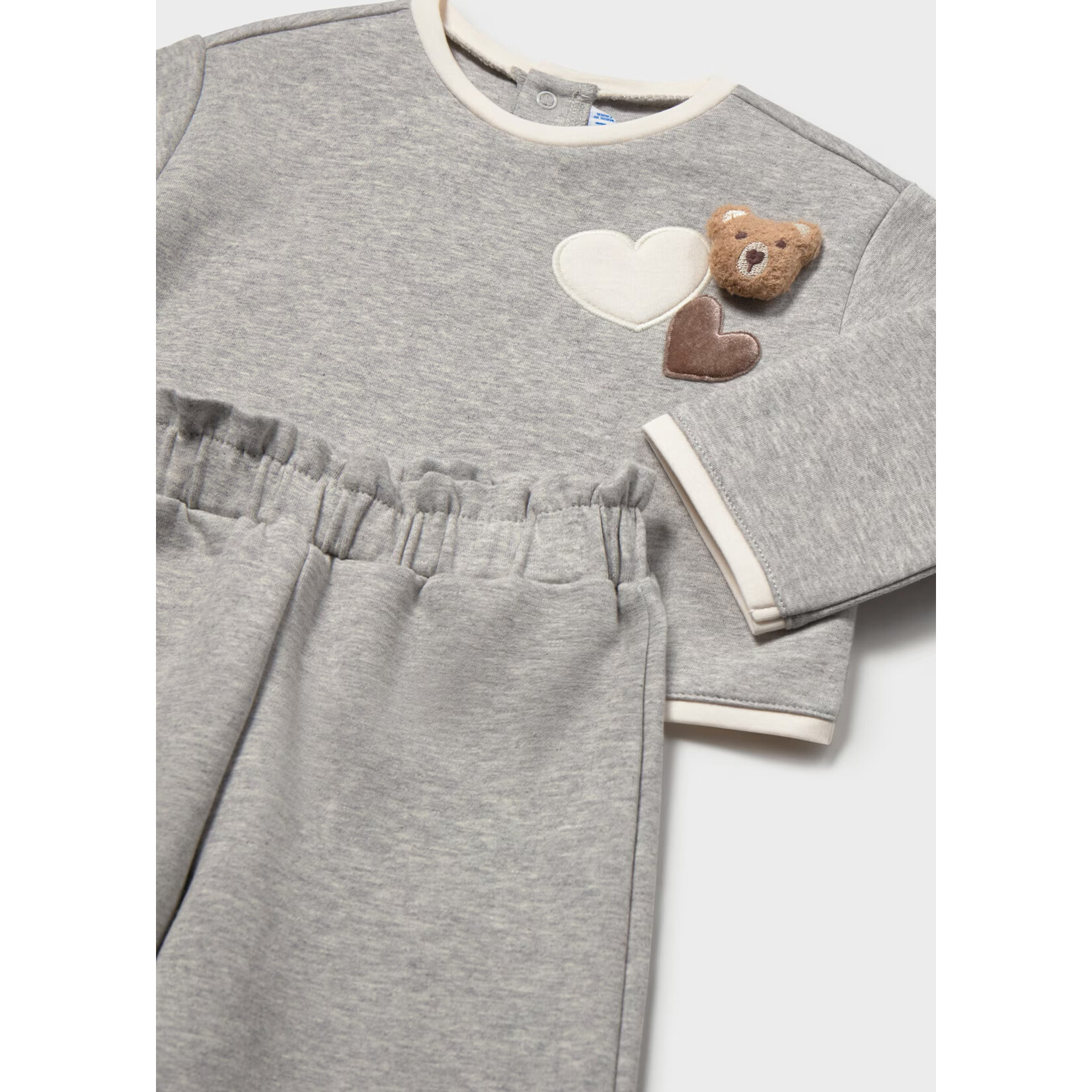 Mayoral Mayoral - Embroidered Sweater + Pants Set (2558)