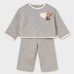 Mayoral Mayoral - Embroidered Sweater + Pants Set (2558)