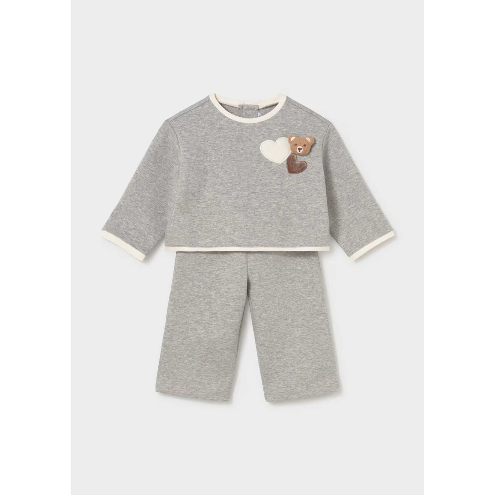 Mayoral Mayoral - Embroidered Sweater + Pants Set (2558)