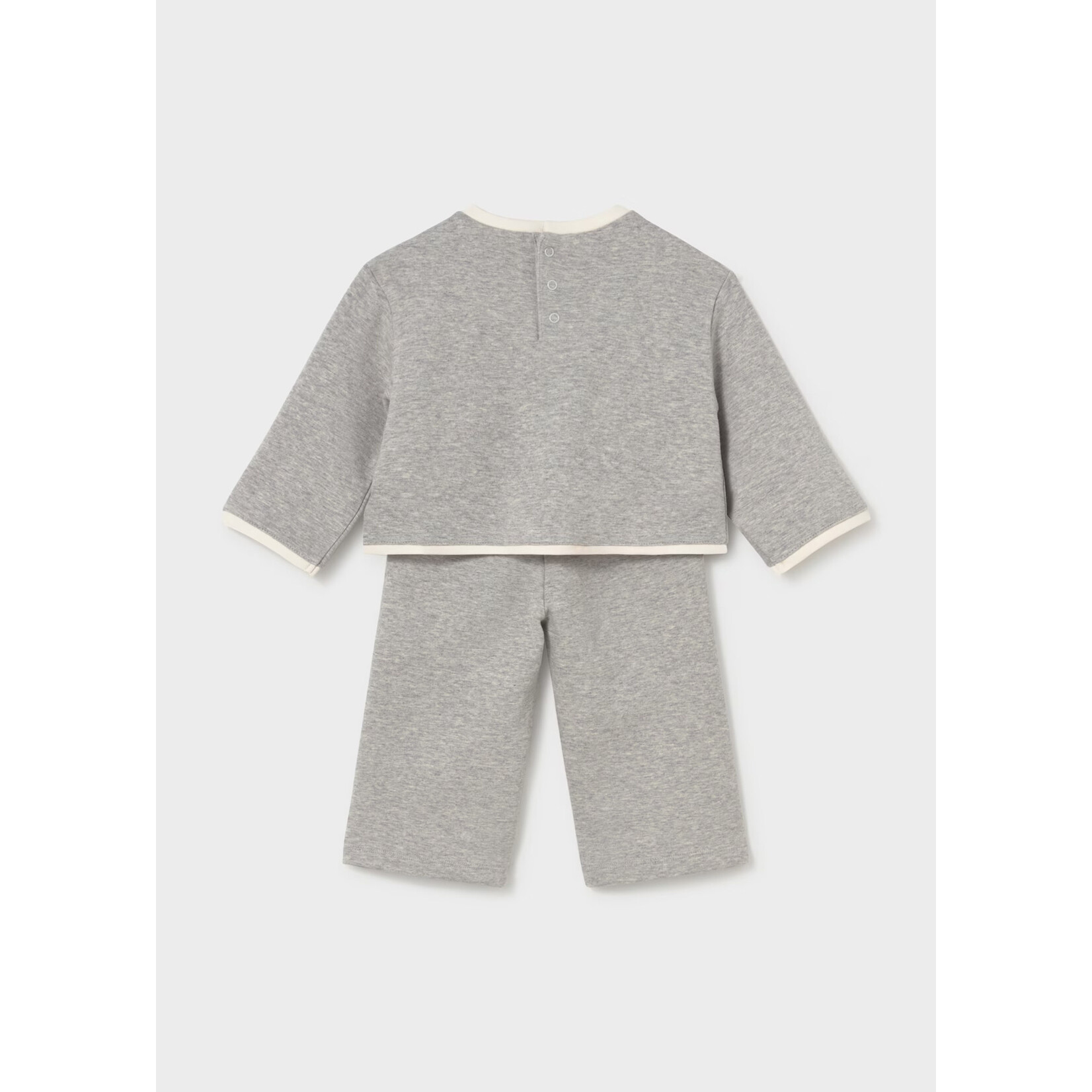 Mayoral Mayoral - Embroidered Sweater + Pants Set (2558)