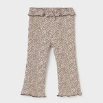 Mayoral Mayoral - Ribbed Flare  Ruffle Leggings (2709)