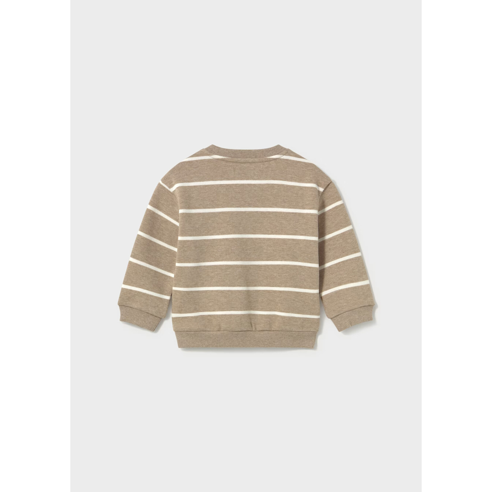 Mayoral Mayoral -  Animal Pocket  Striped Sweatshirt (2416)