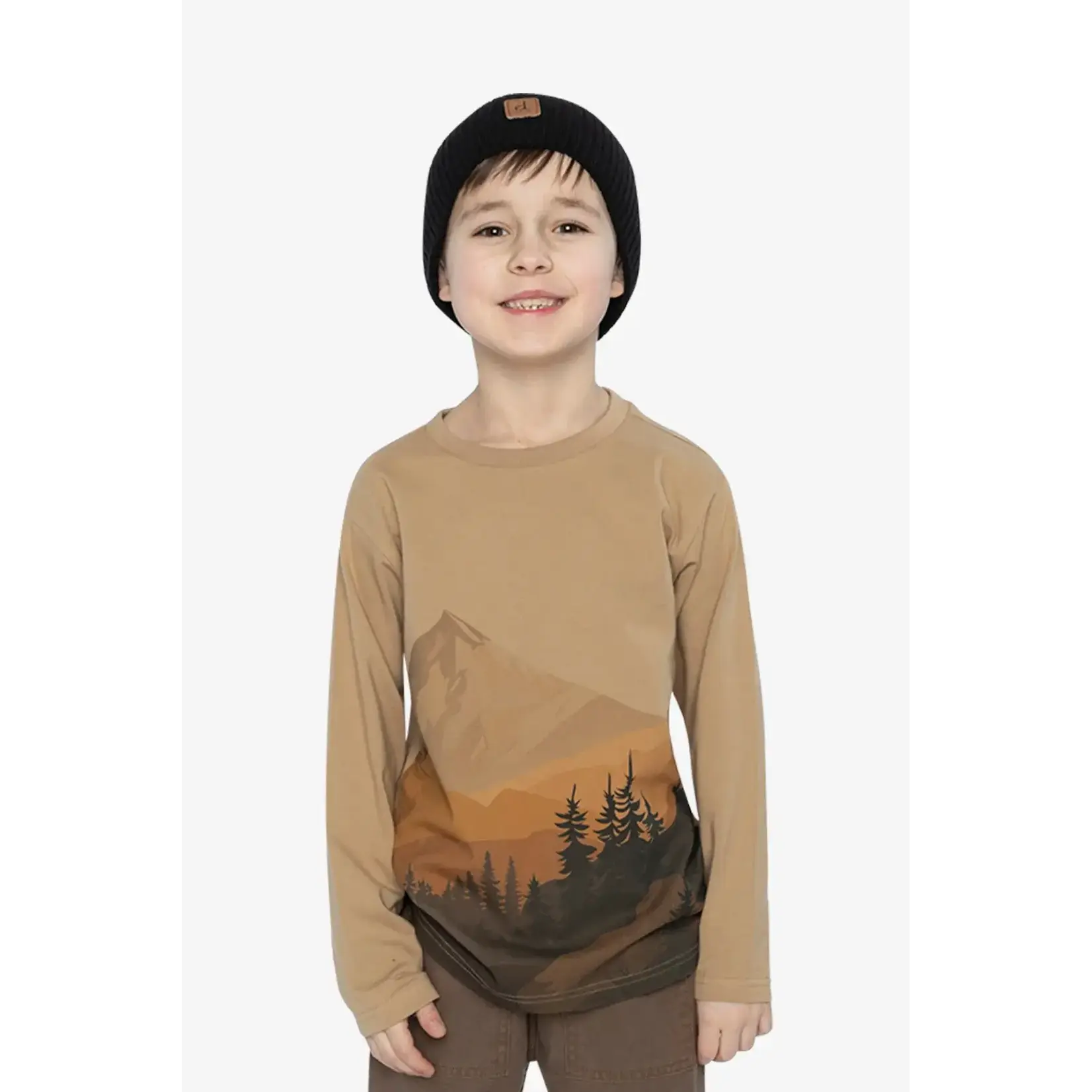 Deux Par Deux Deux Par Deux - Organic Cotton Mountain L/S T-Shirt