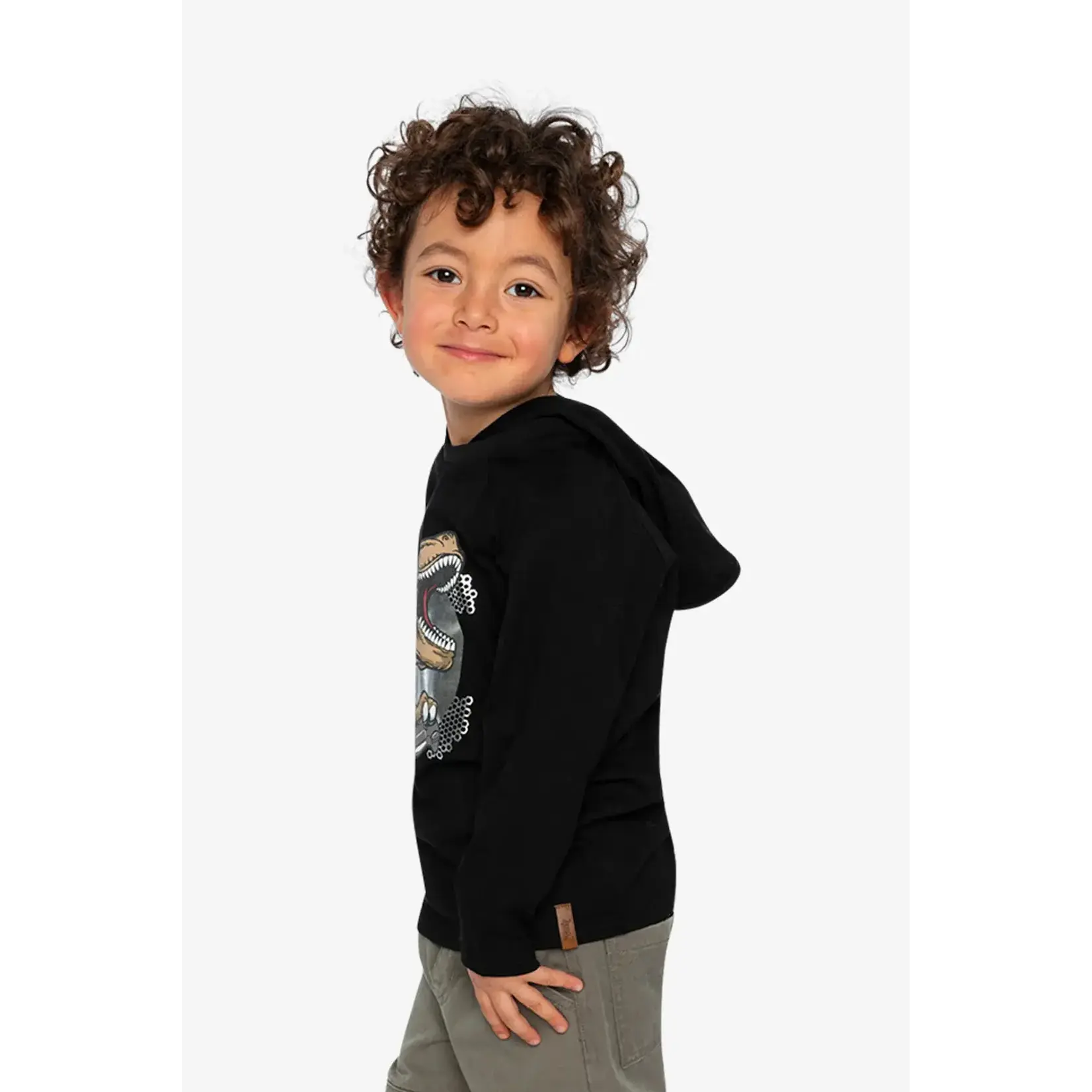 Deux Par Deux Deux Par Deux - Organic Cotton Hooded Shirt