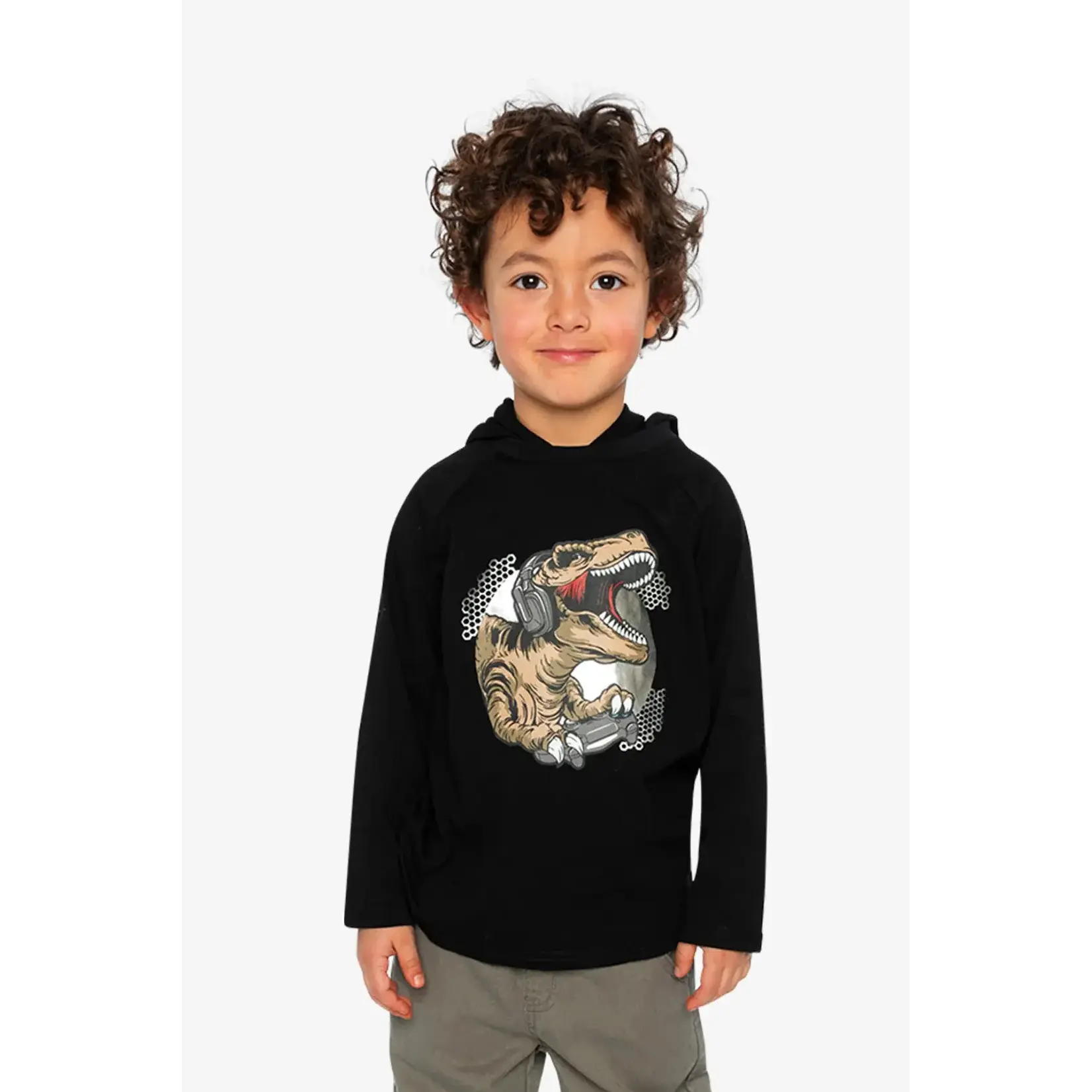 Deux Par Deux Deux Par Deux - Organic Cotton Hooded Shirt
