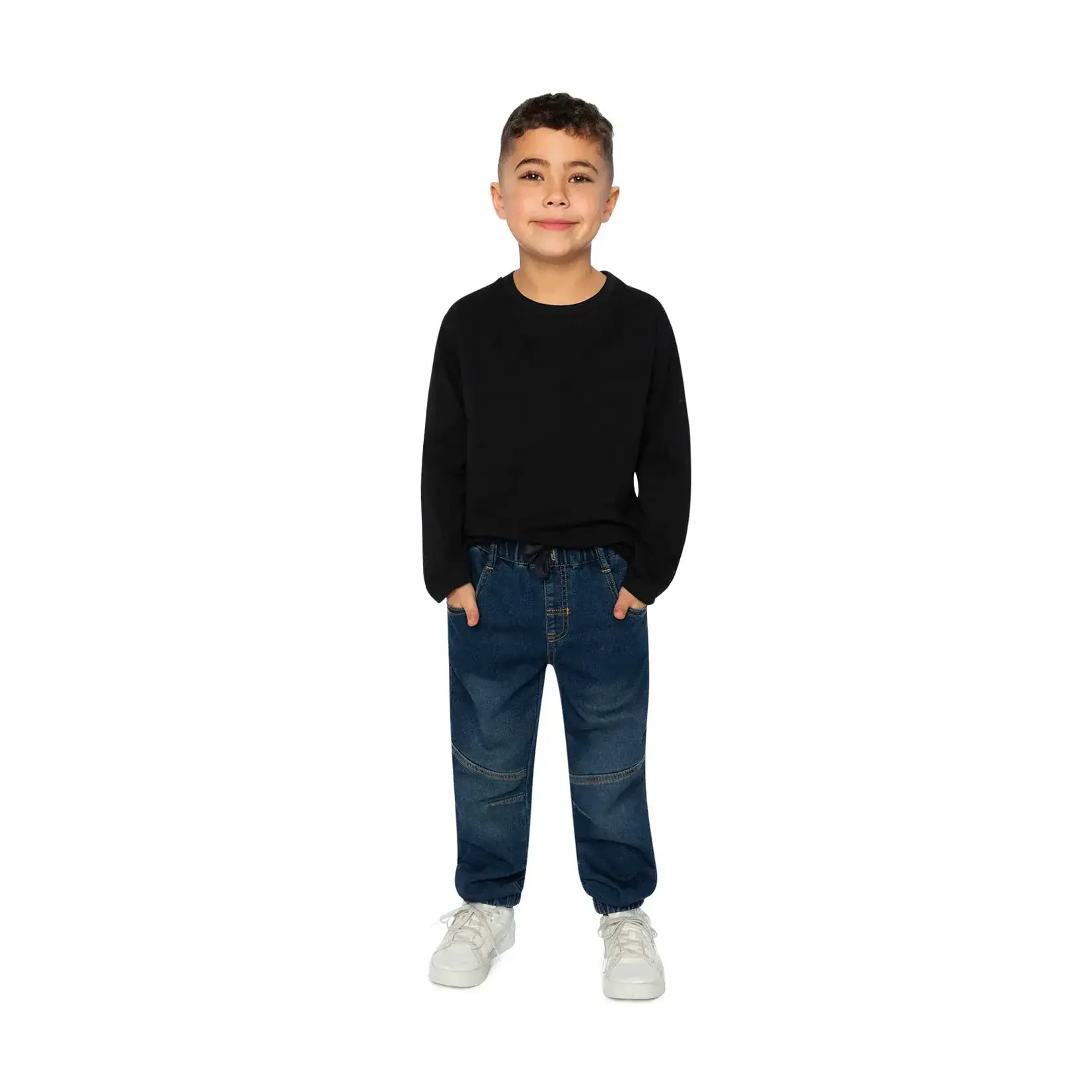 Deux Par Deux Deux Par Deux - Organic Cotton L/S Solid T-Shirt