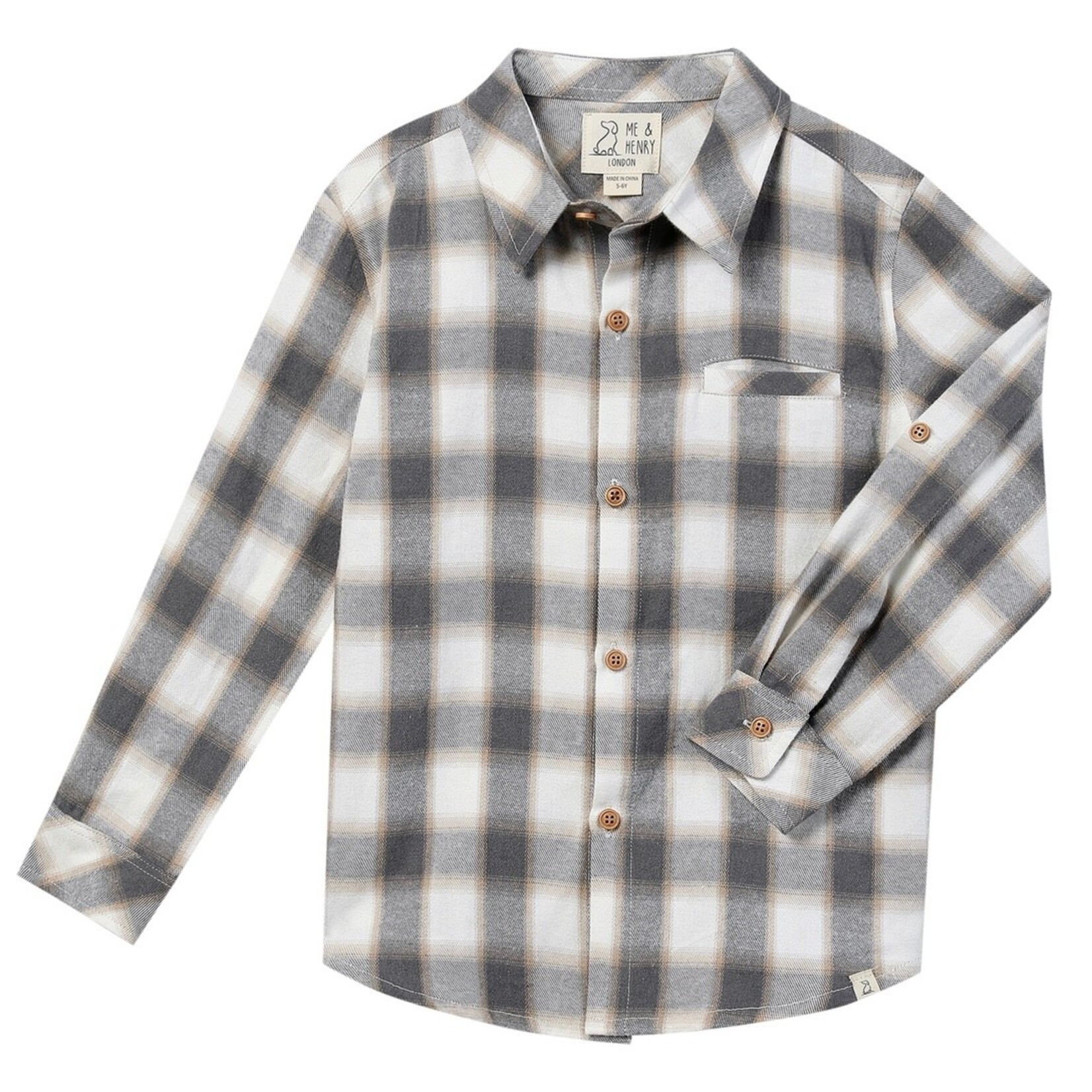Me & Henry Me & Henry - Atwood Woven Plaid Shirt