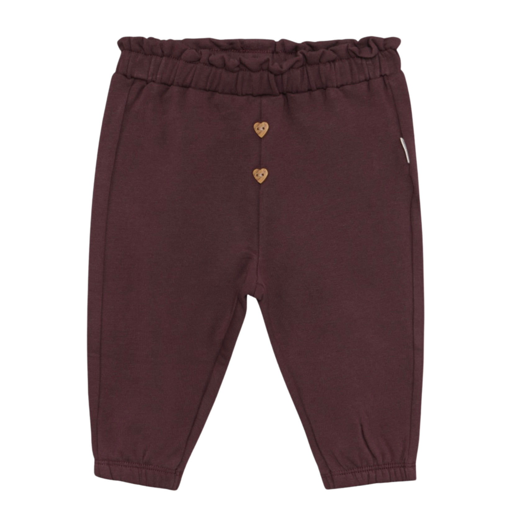 MinyMo MinyMo - Sweat Pants With Heart Buttons
