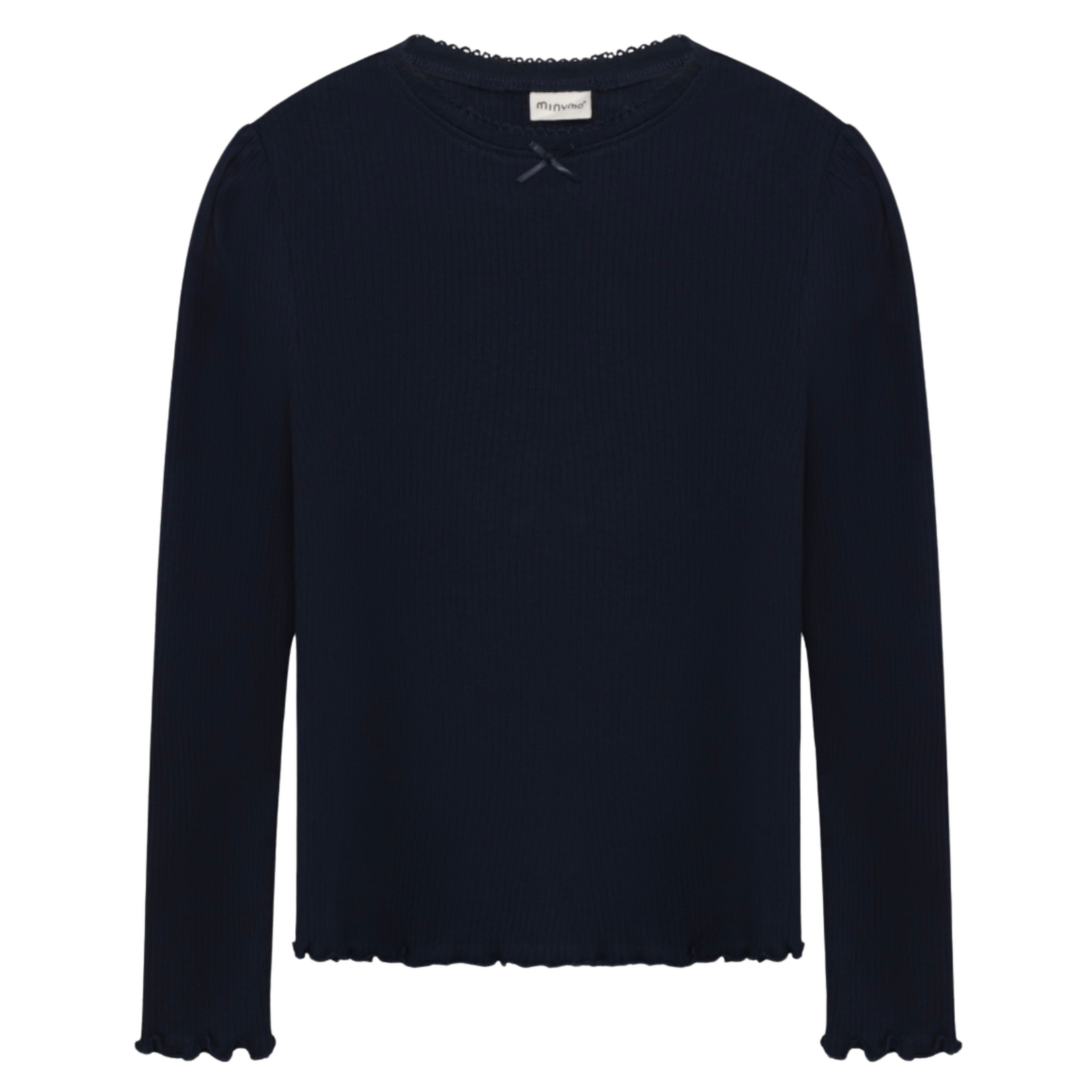 MinyMo MinyMo - L/S Ribbed T-Shirt