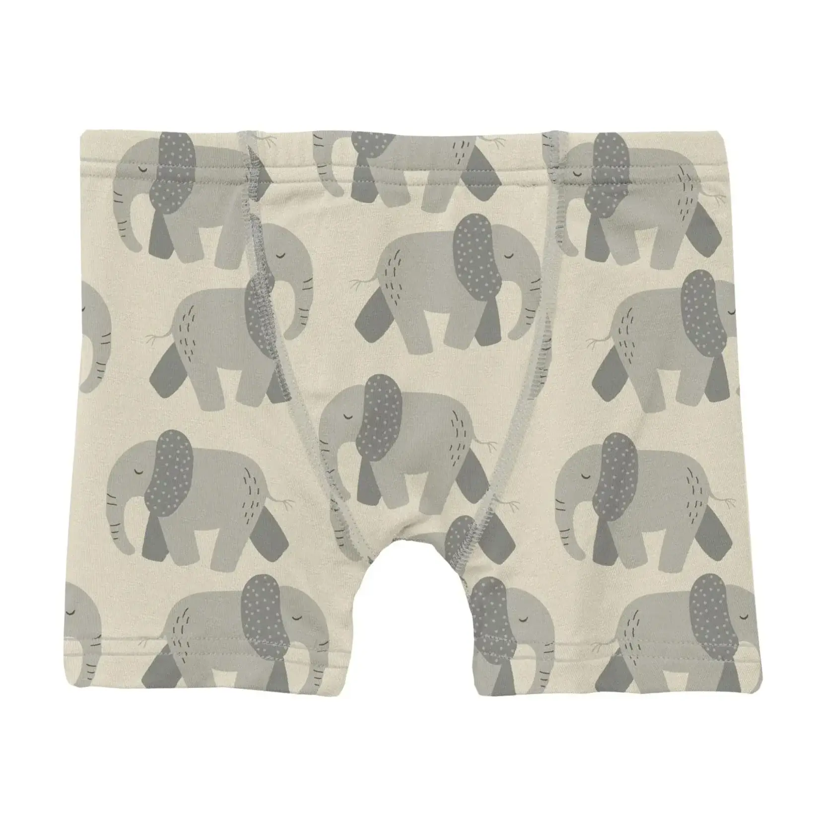 KicKee Pants KicKee Pants - Boxer Brief |Natural Elephants