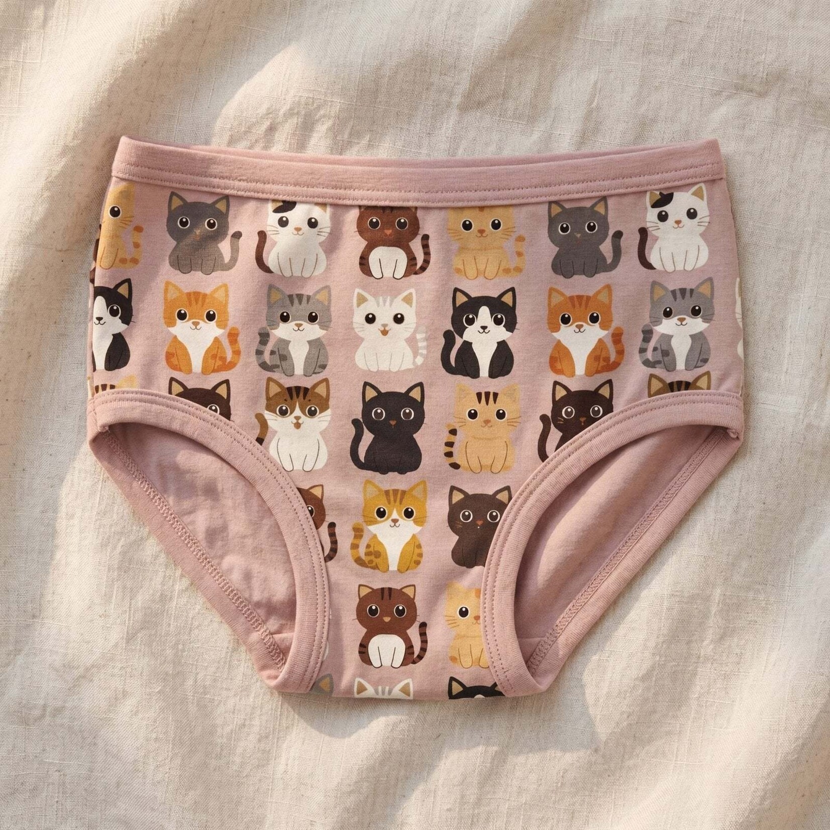 KicKee Pants KicKee Pants - Girl’s Underwear | Baby Rose Cats