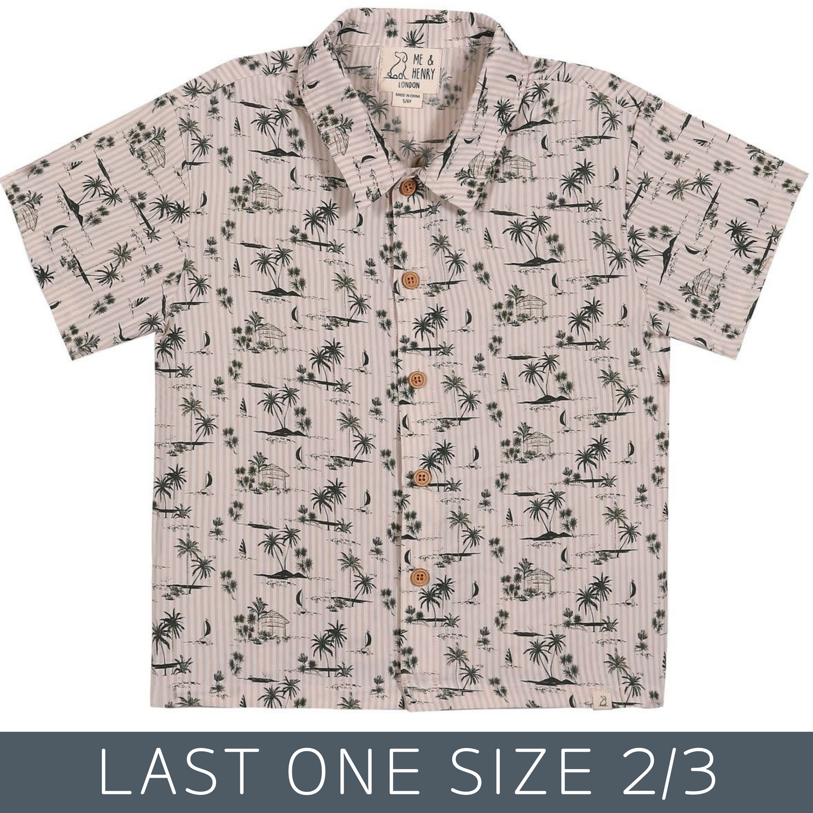 Me & Henry Me & Henry - Maui Printed Shirt