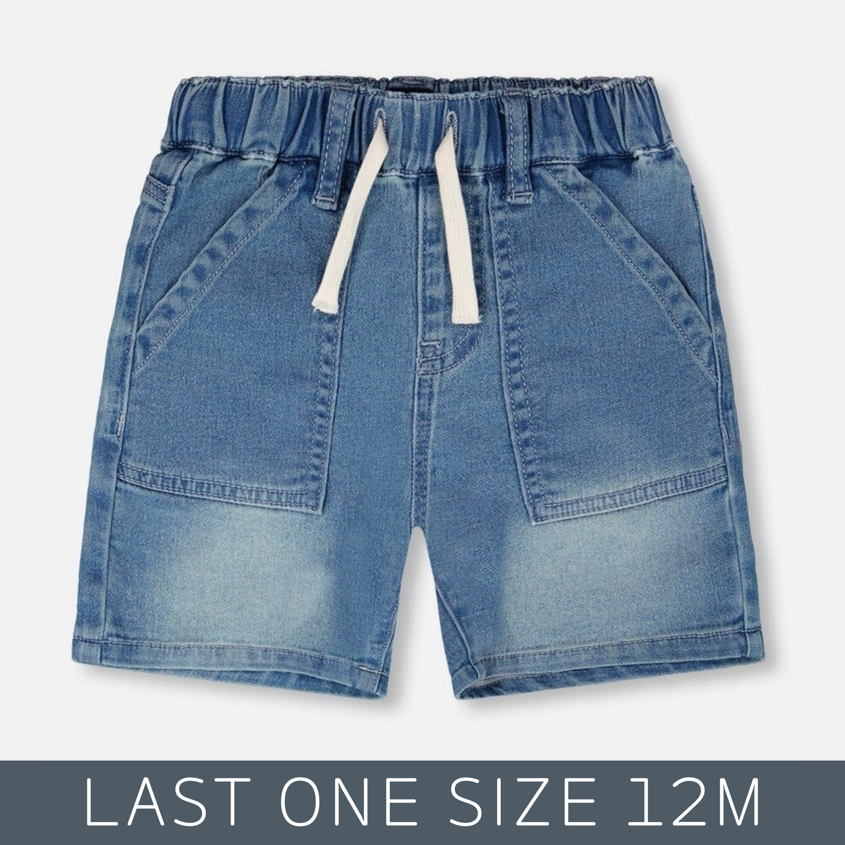 Deux Par Deux Deux Par Deux - French Terry Denim Shorts