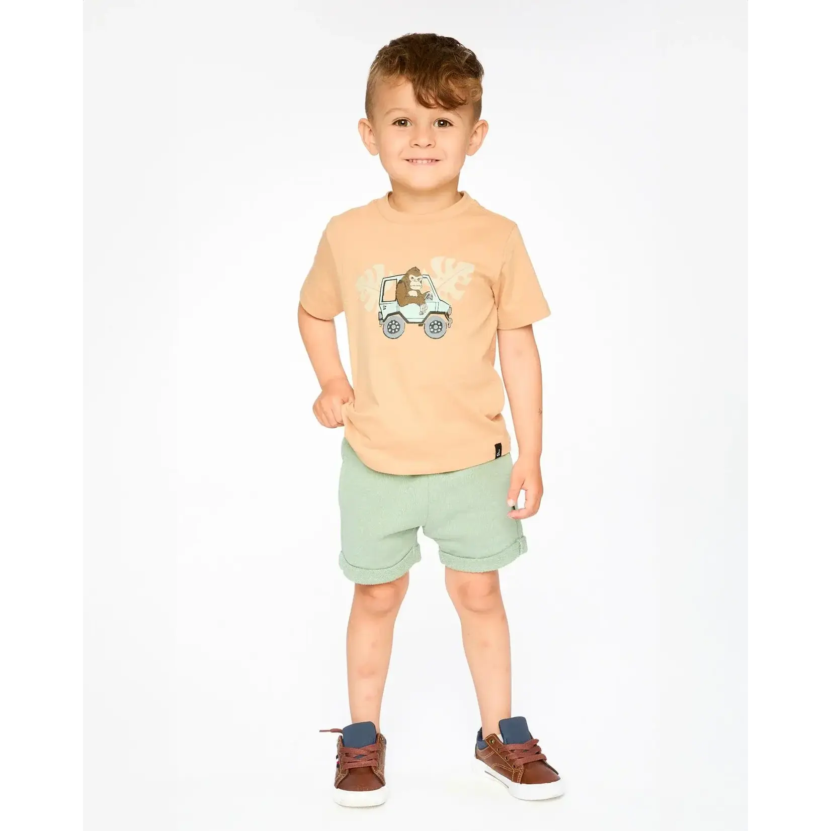 Deux Par Deux Deux Par Deux - Organic Cotton Short Sleeve T-Shirt