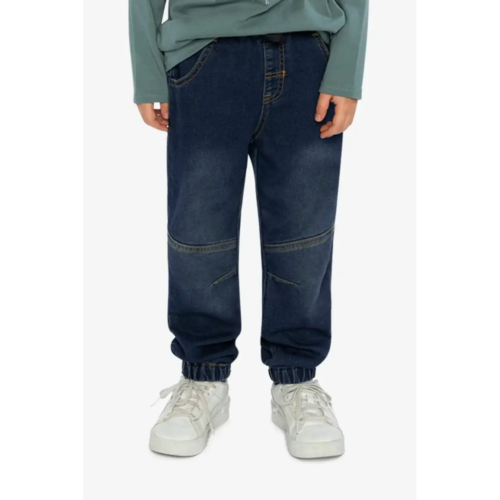 Deux Par Deux Deux Par Deux -French Terry Denim Jogger Pants