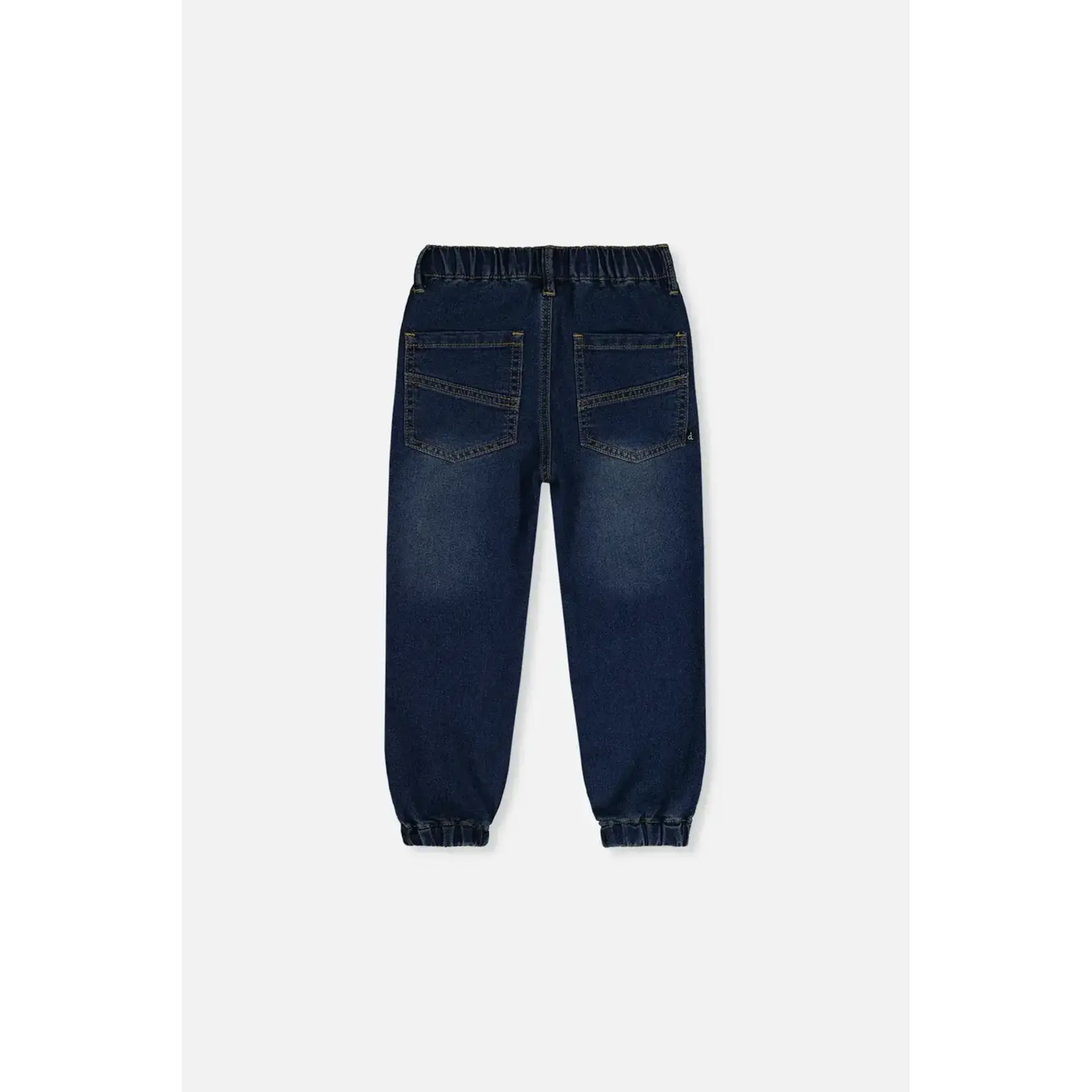 Deux Par Deux Deux Par Deux -French Terry Denim Jogger Pants