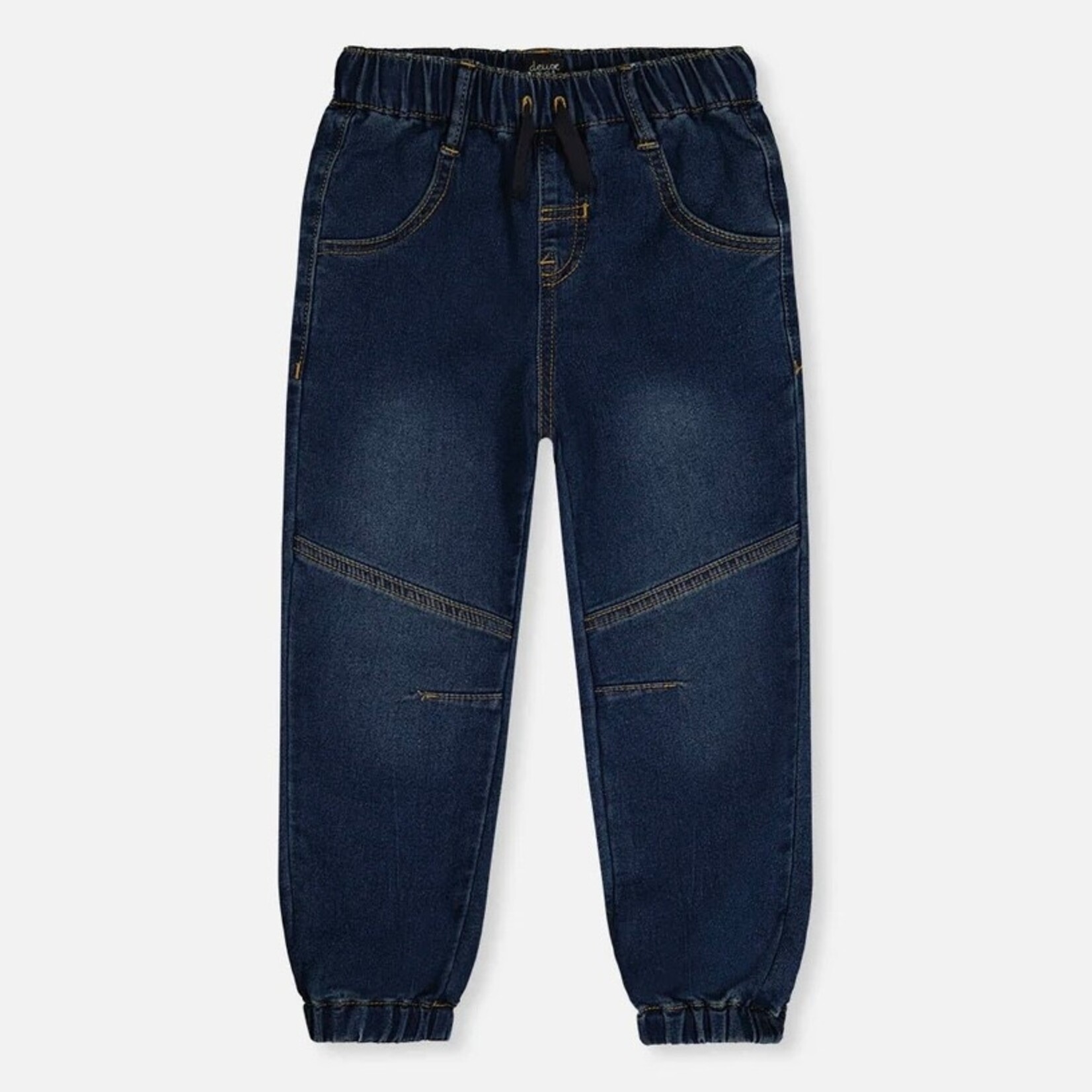 Deux Par Deux Deux Par Deux -French Terry Denim Jogger Pants