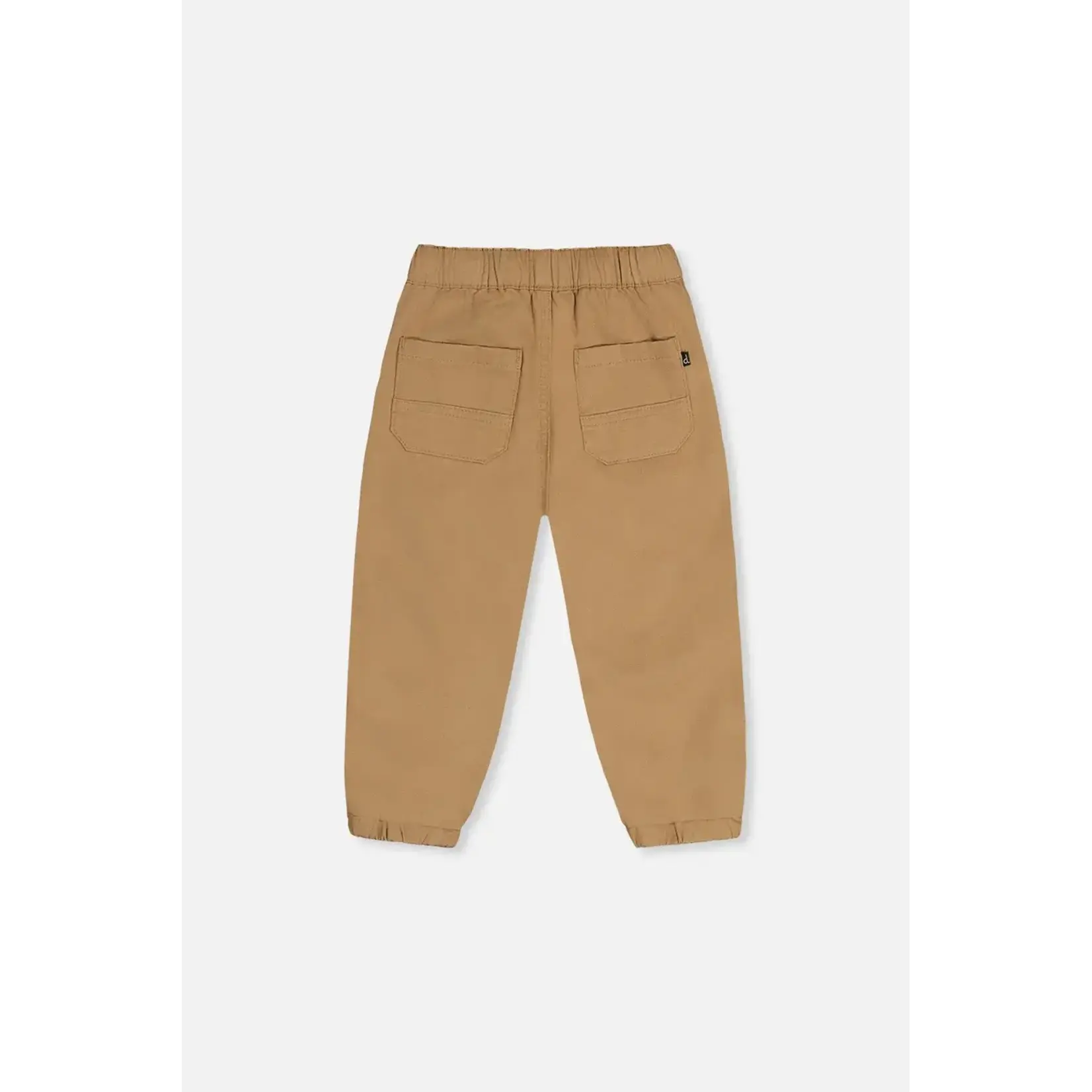 Deux Par Deux Deux Par Deux -Stretch Canvas Jogger With Patch Pockets