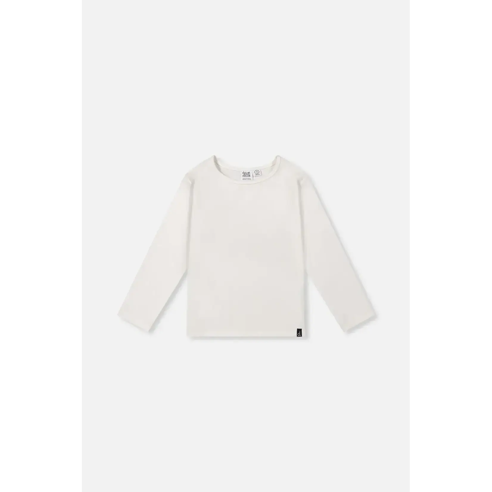 Deux Par Deux Deux Par Deux - Brushed Rib Crew Neck Top