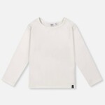 Deux Par Deux Deux Par Deux - Brushed Rib Crew Neck Top