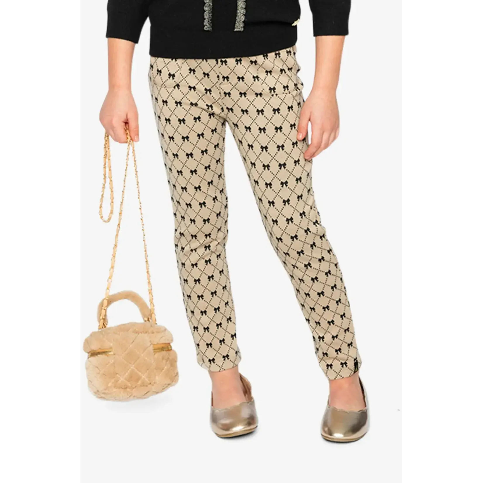 Deux Par Deux Deux Par Deux - Bow Tie Treggings