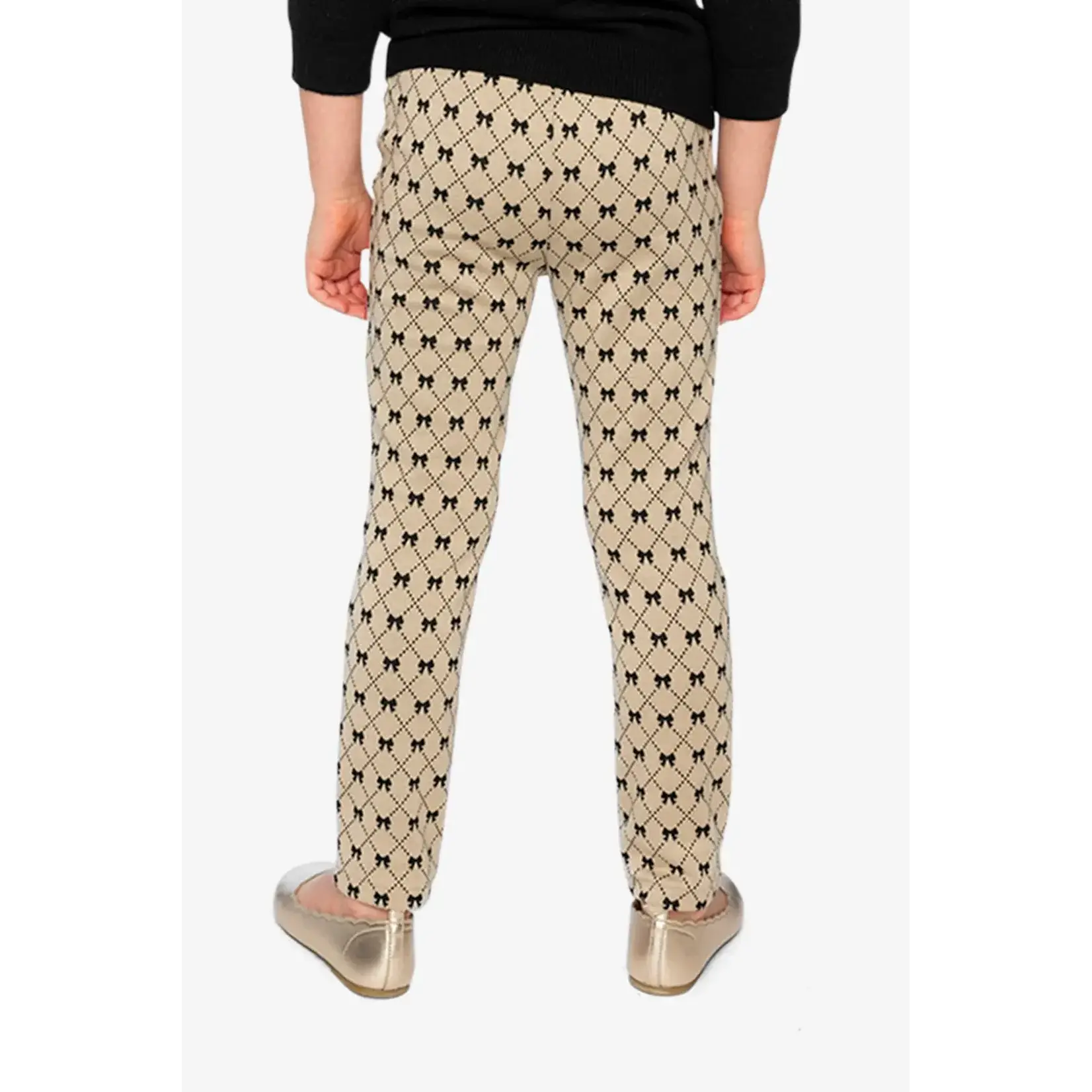 Deux Par Deux Deux Par Deux - Bow Tie Treggings