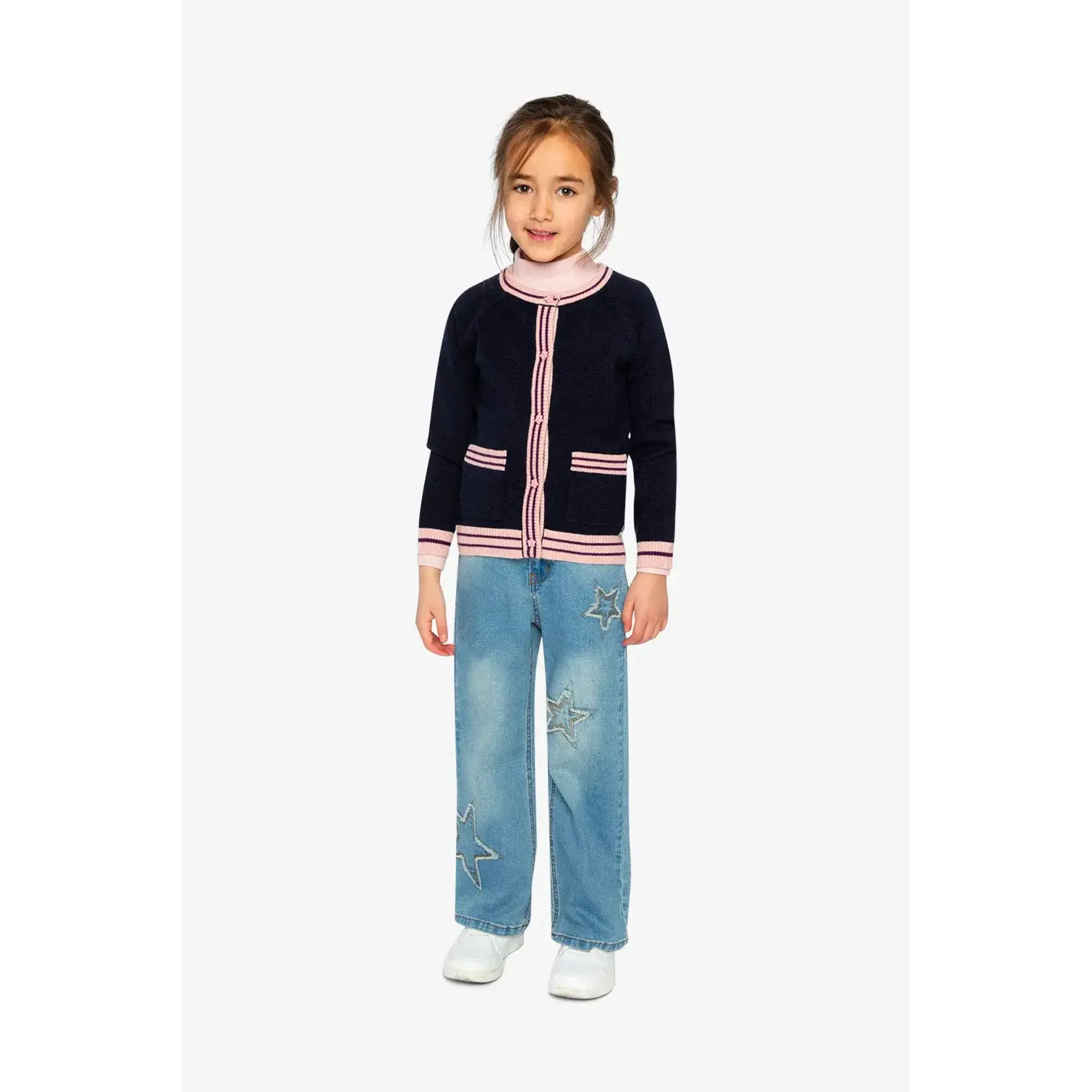 Deux Par Deux Deux Par Deux - Wide Leg Jeans With Stars