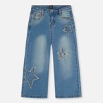 Deux Par Deux Deux Par Deux - Wide Leg Jeans With Stars