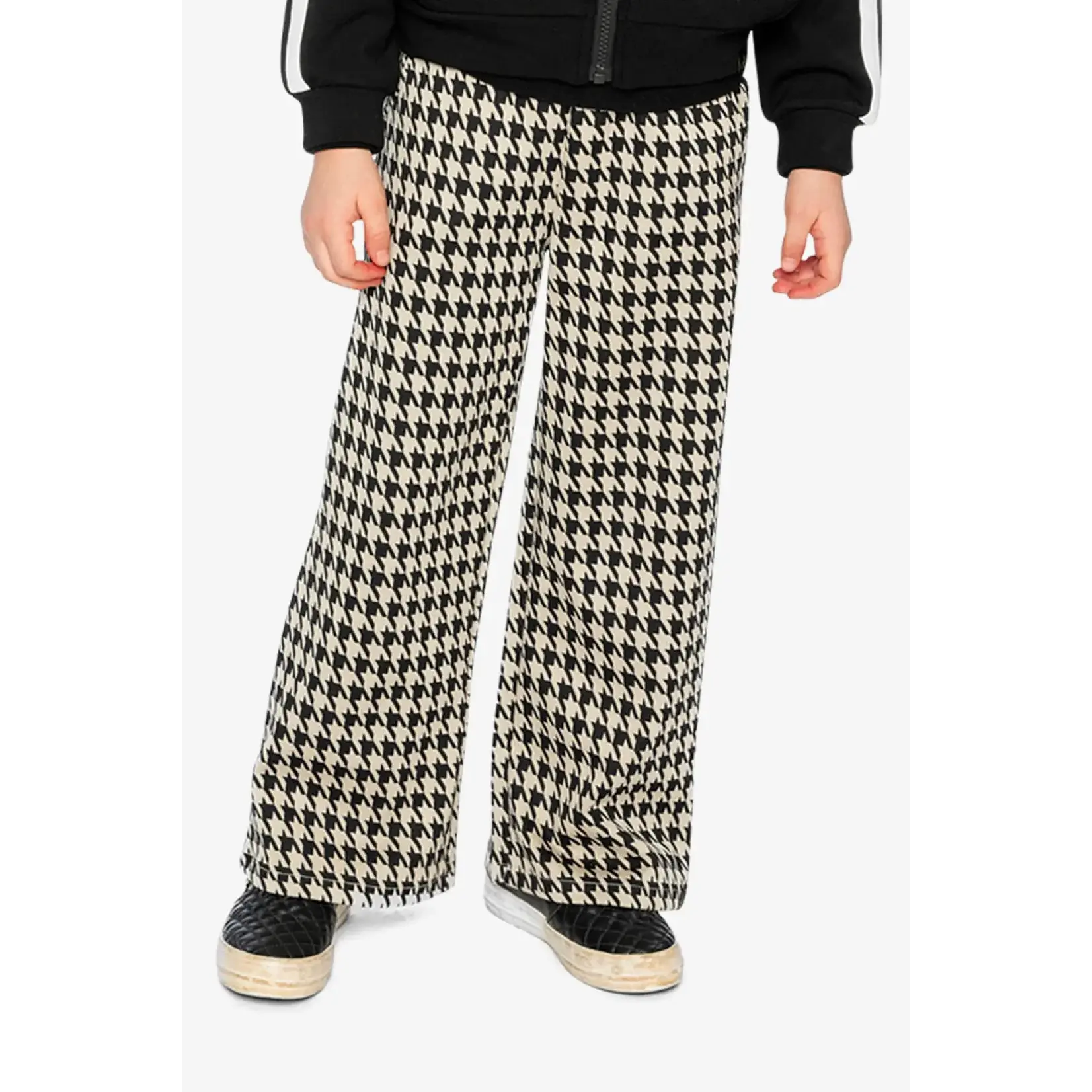 Deux Par Deux Deux Par Deux - Flare Houndstooth Pant